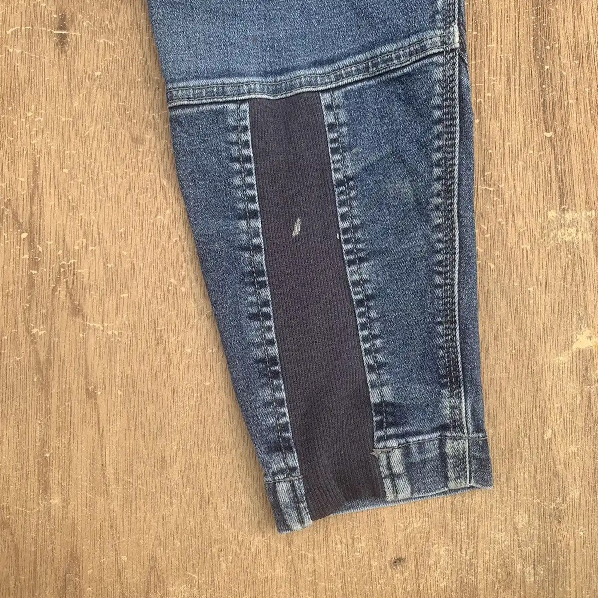 Japanese Brand DOUBLE KNEE JEANS JAPANESE TROUSERS BIKERS DENIM NICE PANTS Size US 30 / EU 46 - 20 Thumbnail