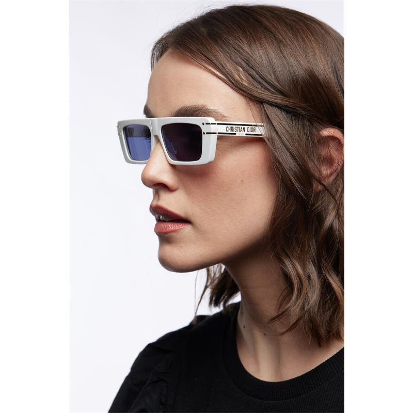 Celine NEW Dior Sunglasses DiorSignature S2U 50B0 White/Blue Women Size ONE SIZE - 4 Thumbnail