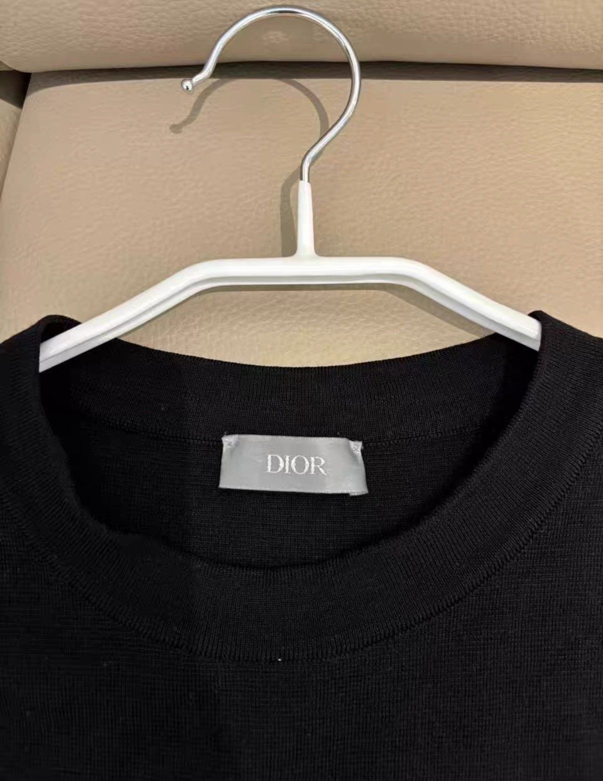 Dior Dior black logo wool sweater J38 Size US S / EU 44-46 / 1 - 3 Thumbnail
