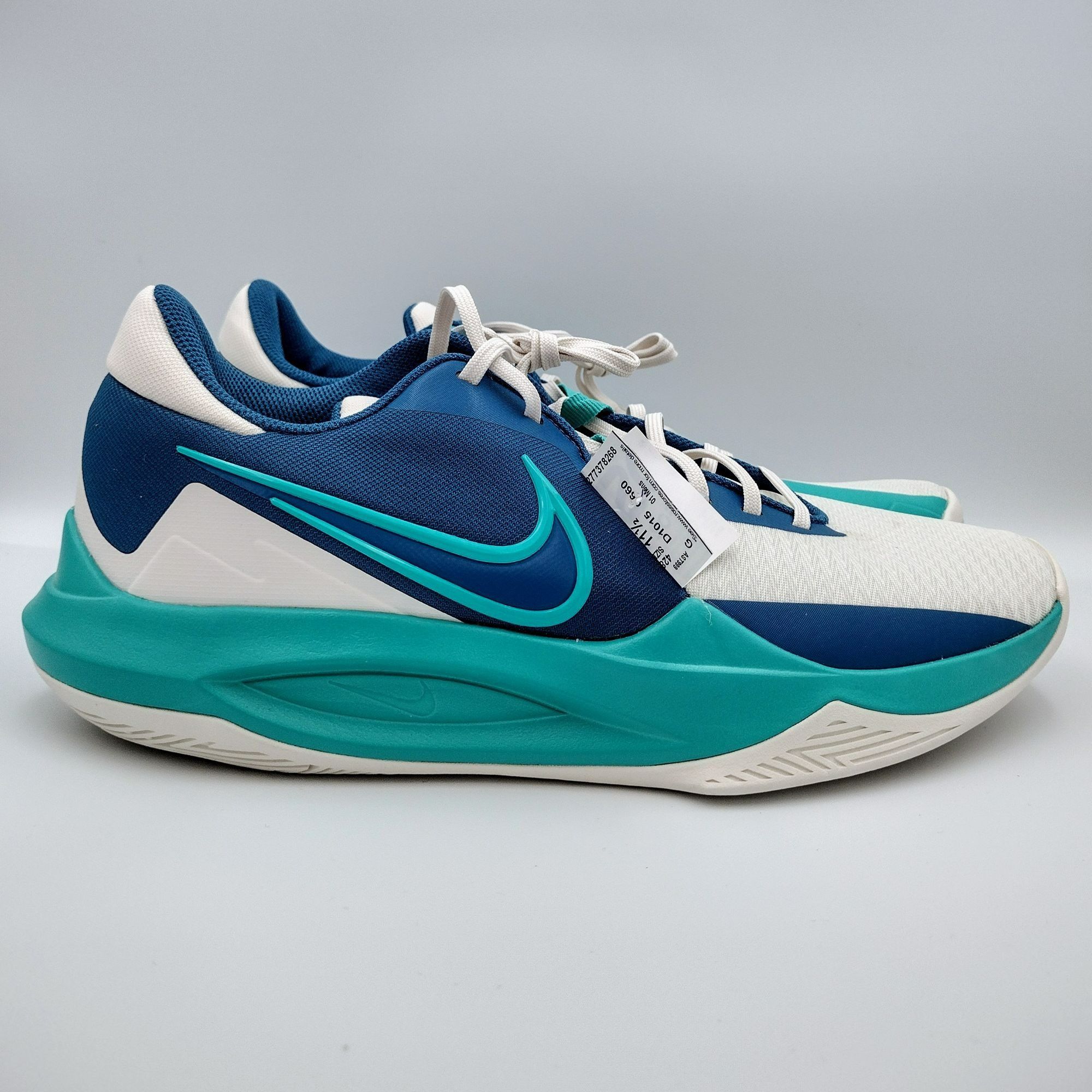 Nike Nike Precision 6 Industrial Blue Clear Jade Shoes DD9535-008 Size US 11.5 / EU 44-45 - 3 Thumbnail