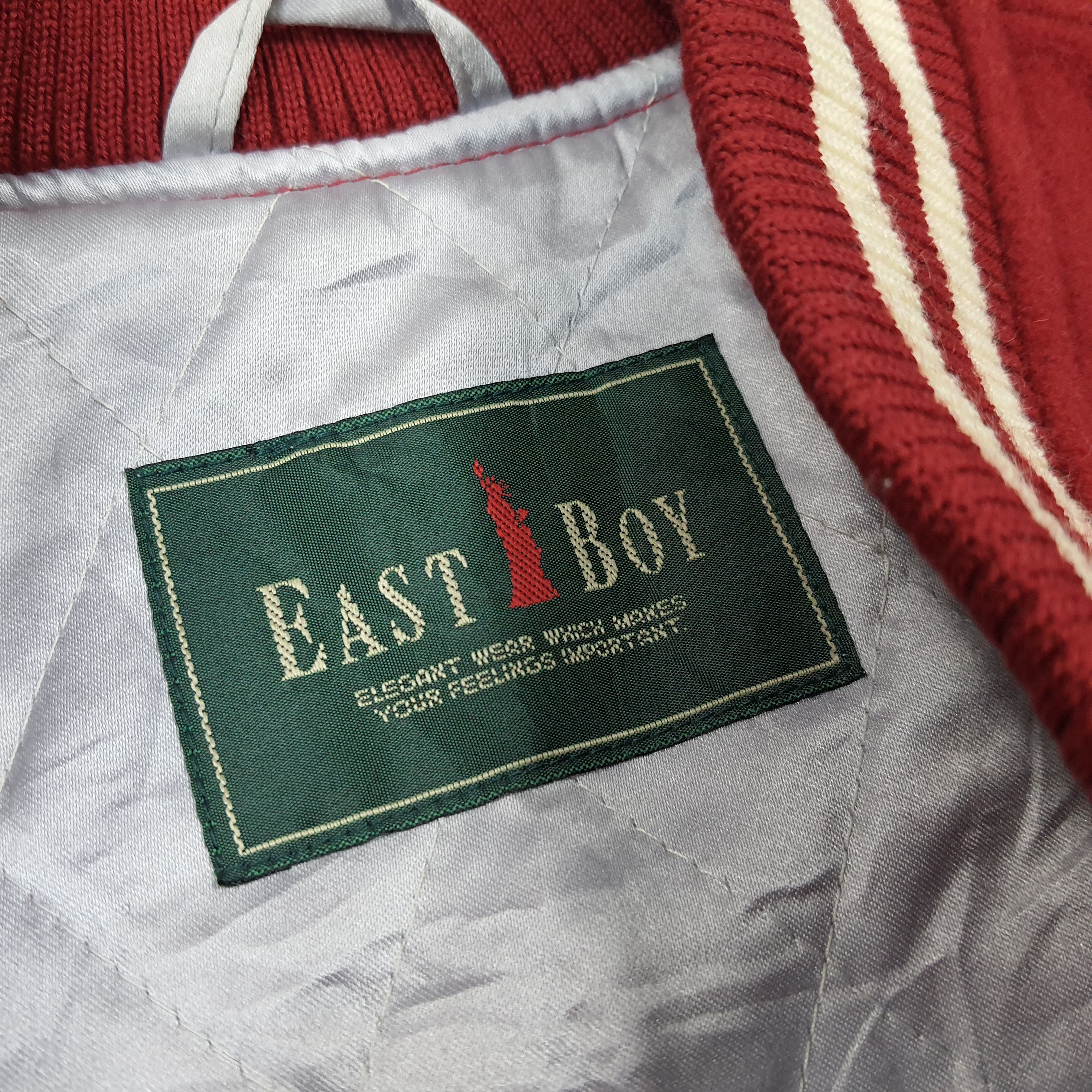 Japanese Brand × Vintage Vintage EASTBOY Authentic Spirit Varsity Jacket C231N12 Size US L / EU 52-54 / 3 - 6 Thumbnail