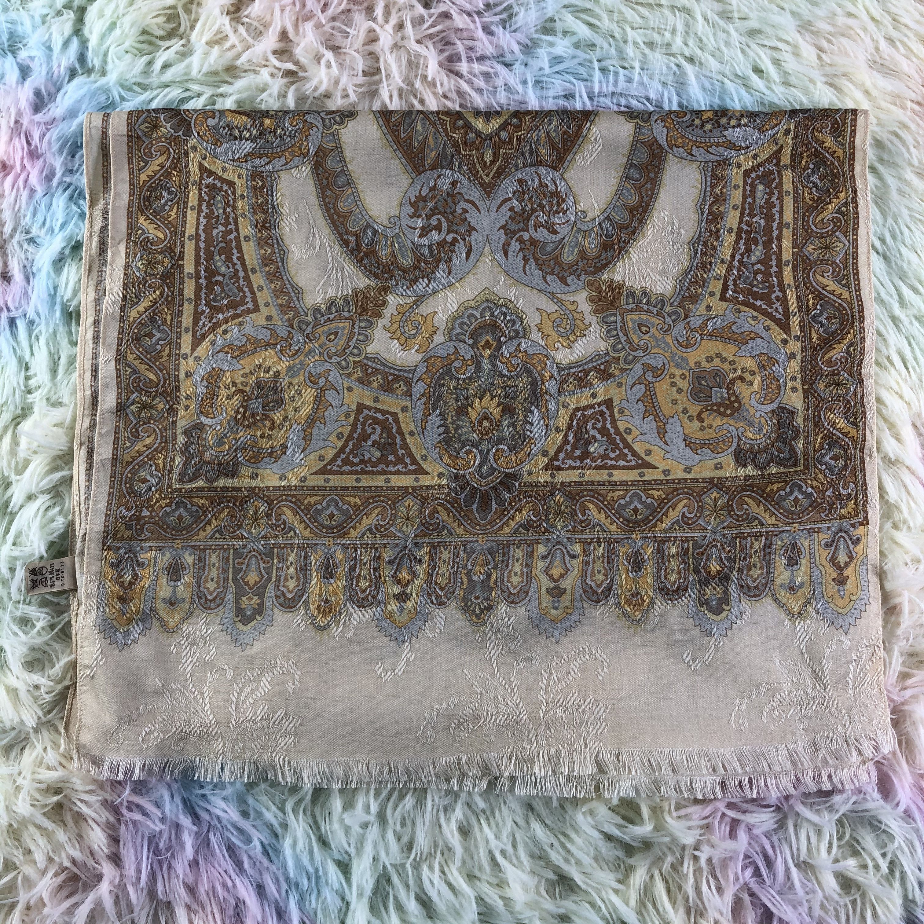 Vintage Topkapi Scarf / Muffler / Neckwear - KM475 Size ONE SIZE - 2 Thumbnail