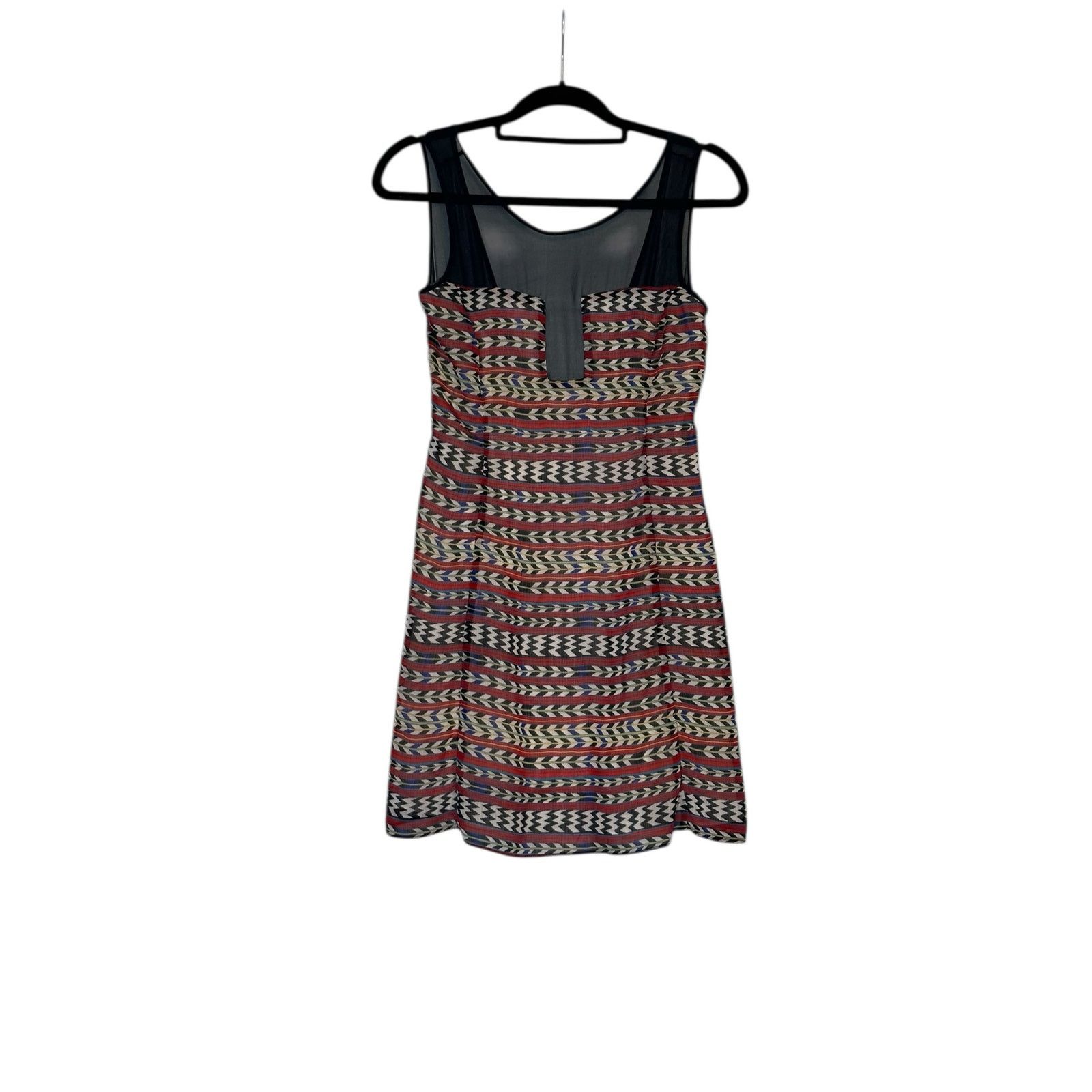 Mara Hoffman Mara Hoffman Red Blue Combo Stripe Mini Dress 0 Size XS / US 0-2 / IT 36-38 - 9 Thumbnail