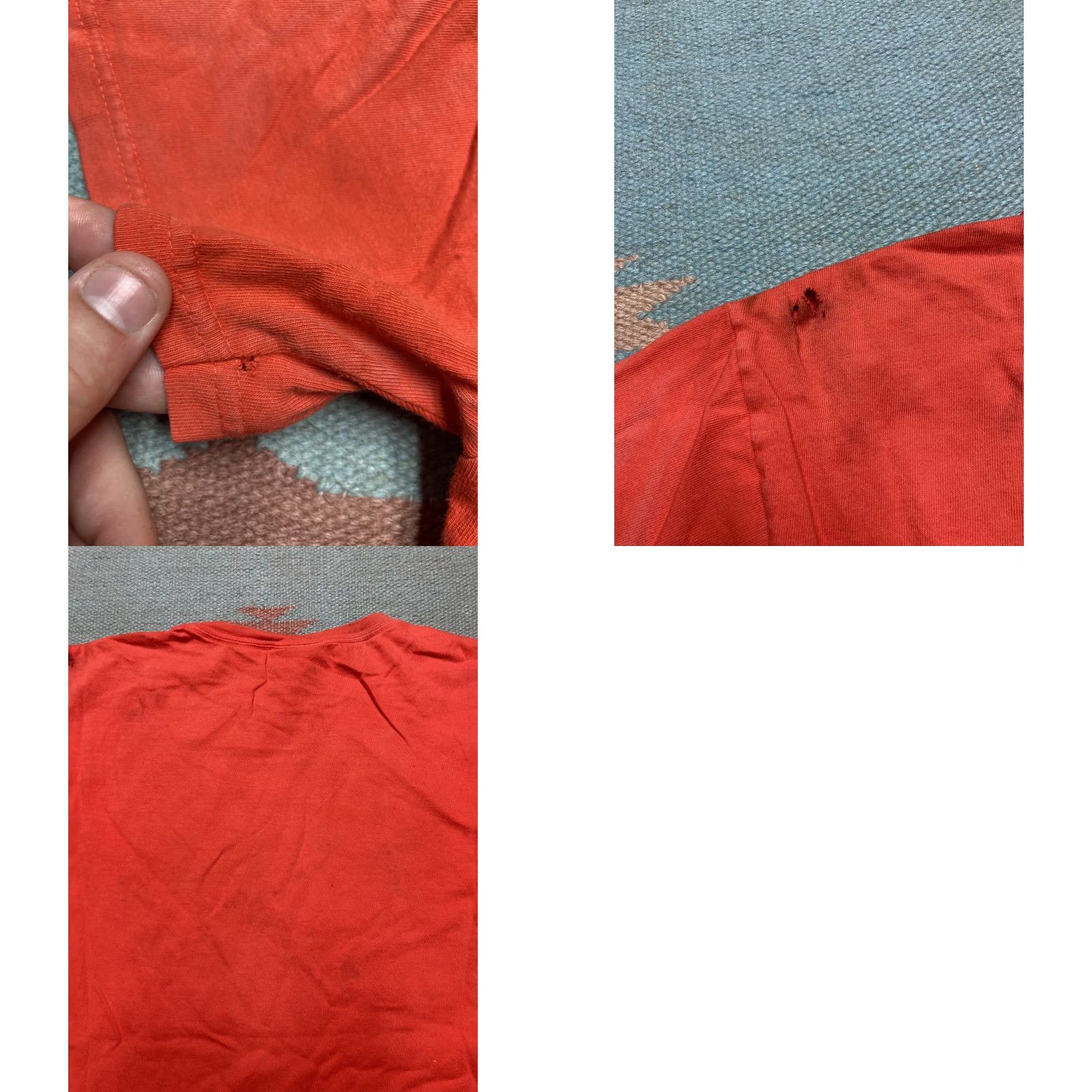 Ralph Lauren VINTAGE Ralph Lauren polo sport graphic t shirt y2k distressed spell out small Men Shirt S Orange Sports Mens Size US S / EU 44-46 / 1 - 10 Thumbnail