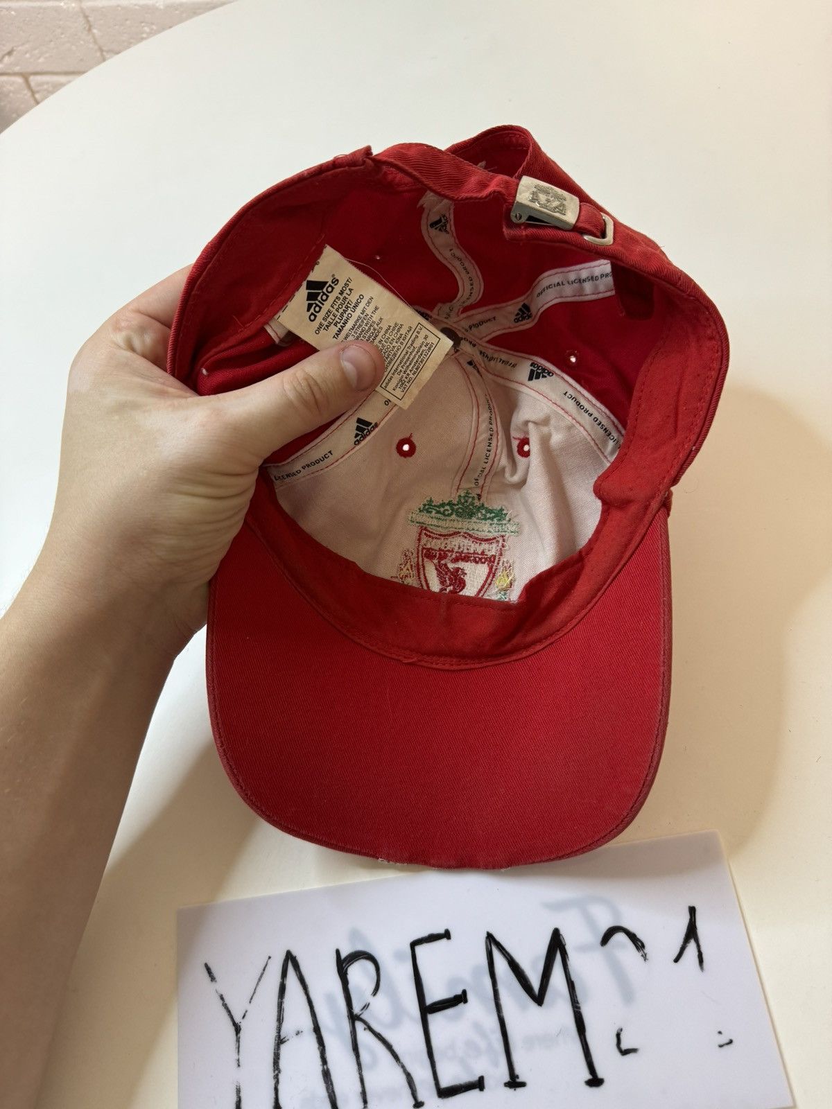 Adidas Liverpool Adidas vintage cap hat Size ONE SIZE - 6 Thumbnail