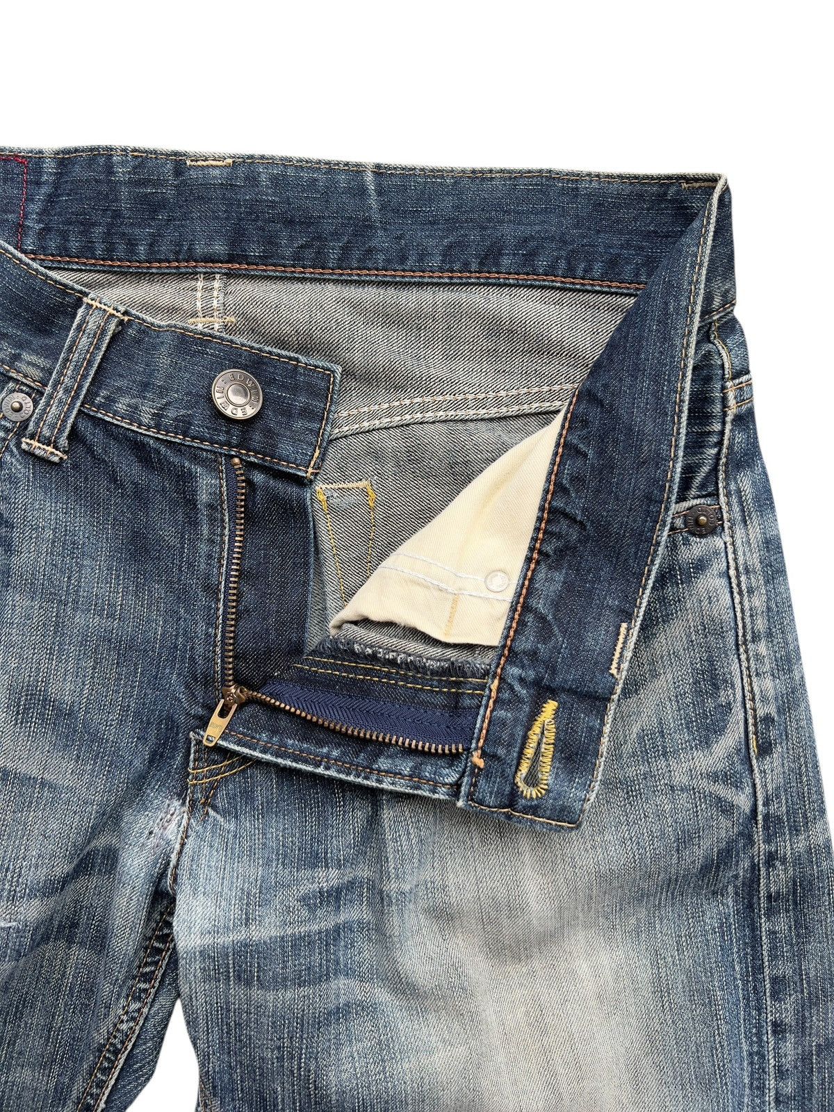 Edwin Vintage Edwin Distressed Denim Jeans 33x31 Size 33" - 10 Thumbnail