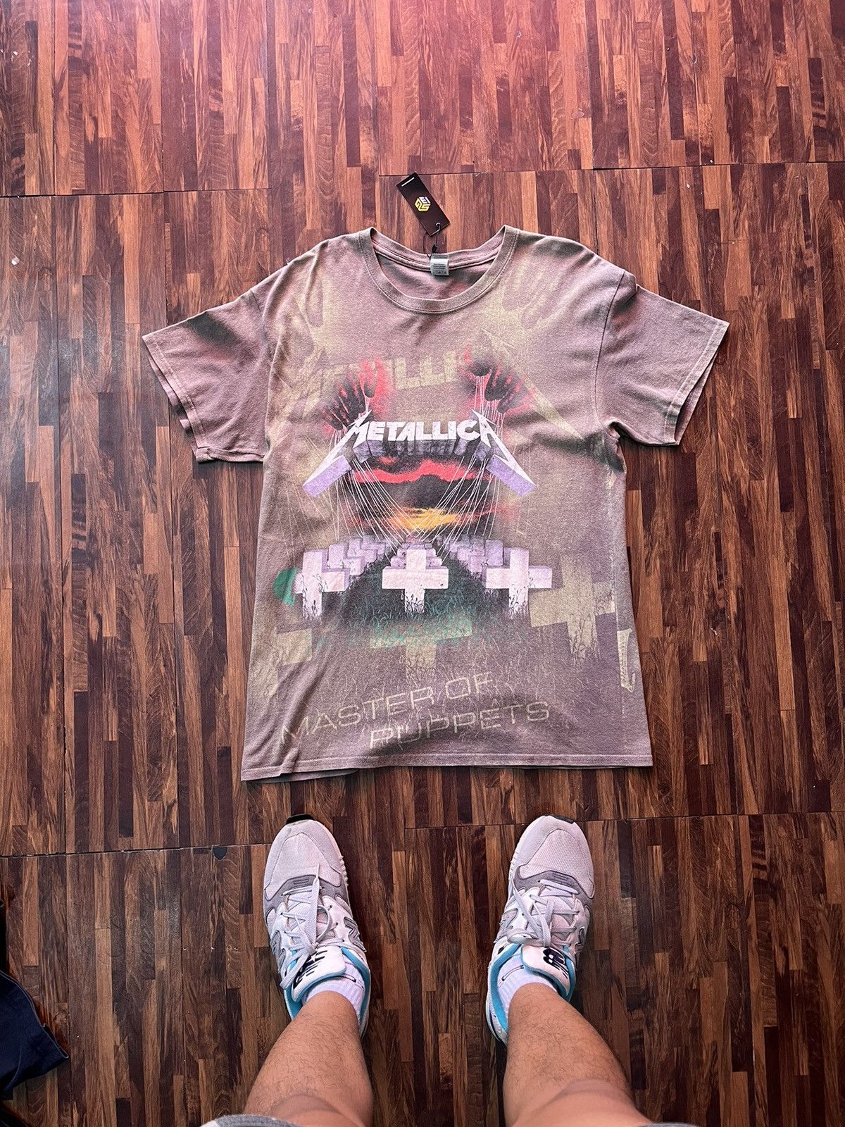 Band Tees × Metallica × Vintage RARE Vintage Metallica Master Of Puppets Size US L / EU 52-54 / 3 - 1 Thumbnail
