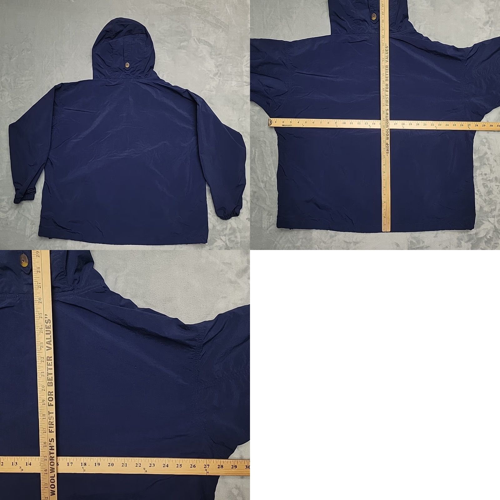 Vintage VINTAGE Columbia Jacket Womens XL Blue Hooded Anorak Windbreaker Nylon Pullover Casual Outdoor Womens XL Blue Anorak Jacket Size XL / US 12-14 / IT 48-50 - 8 Thumbnail