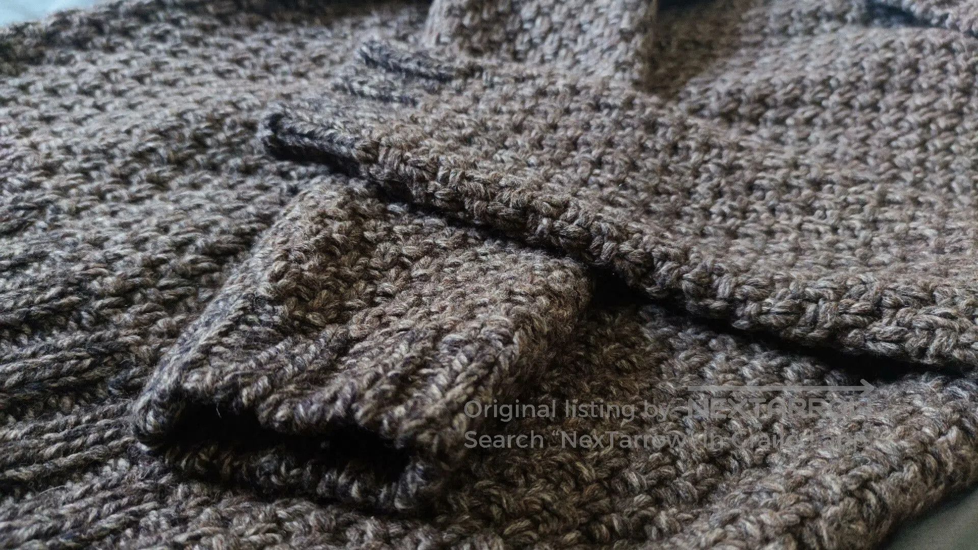 Takahiromiyashita The Soloist. Rare Fabric Knitted Cardigan with Unique Texture. Size US M / EU 48-50 / 2 - 8 Thumbnail