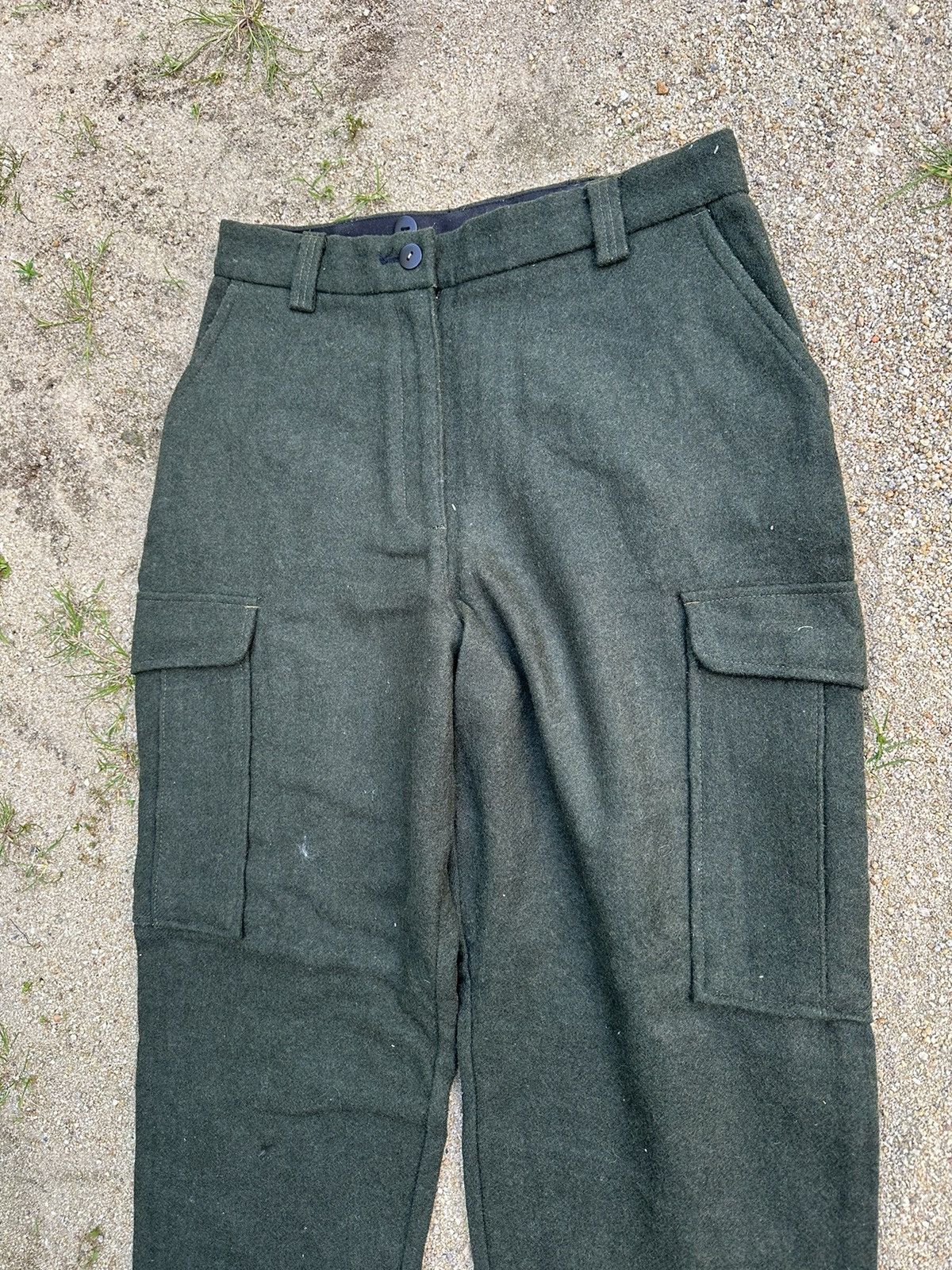 L.L. Bean Vtg L.L Bean Cargo Pants Wool Size US 32 / EU 48 - 5 Thumbnail