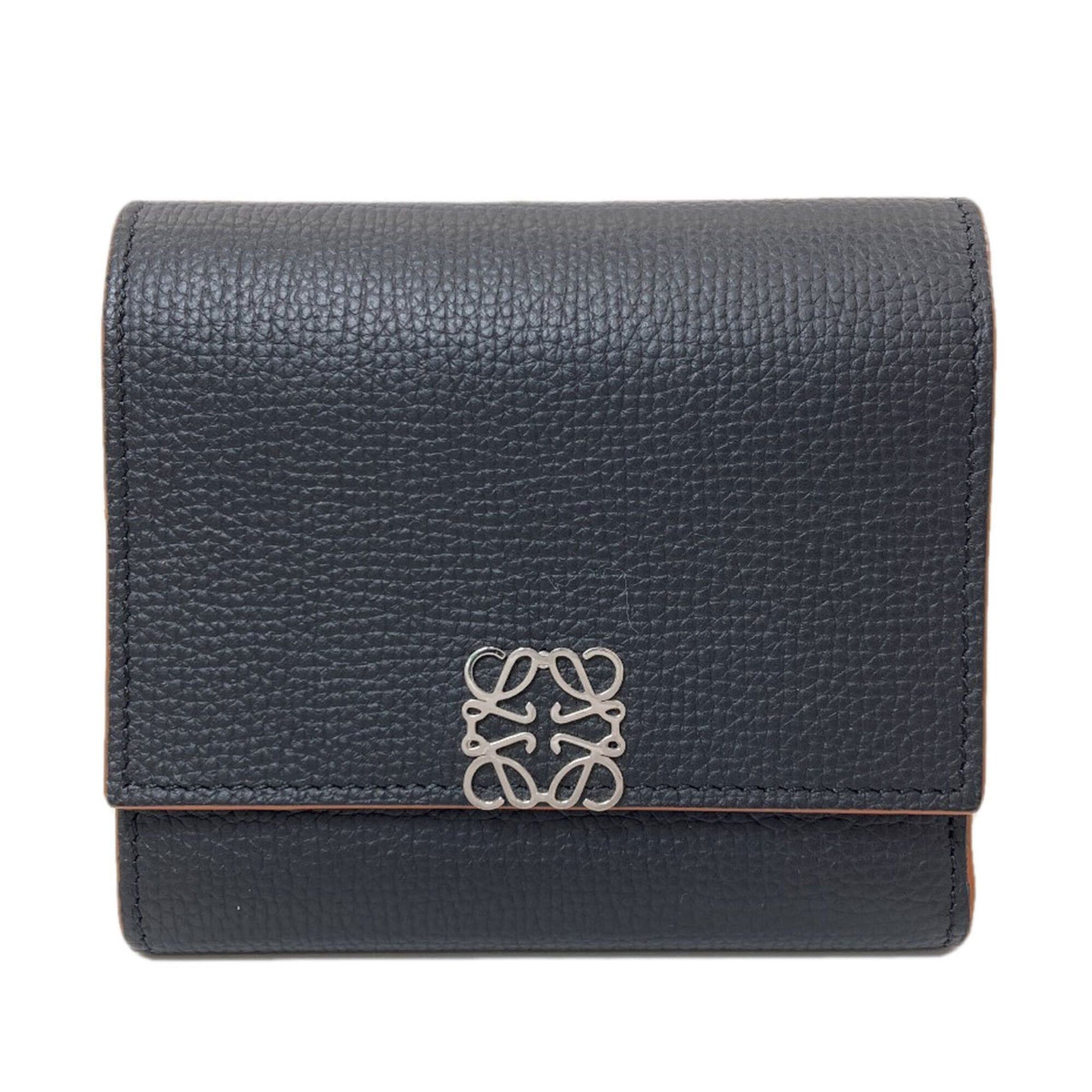 Loewe Loewe Anagram Trifold Wallet, Bi-fold Leather, Women's LOEWE Size ONE SIZE - 1 Thumbnail