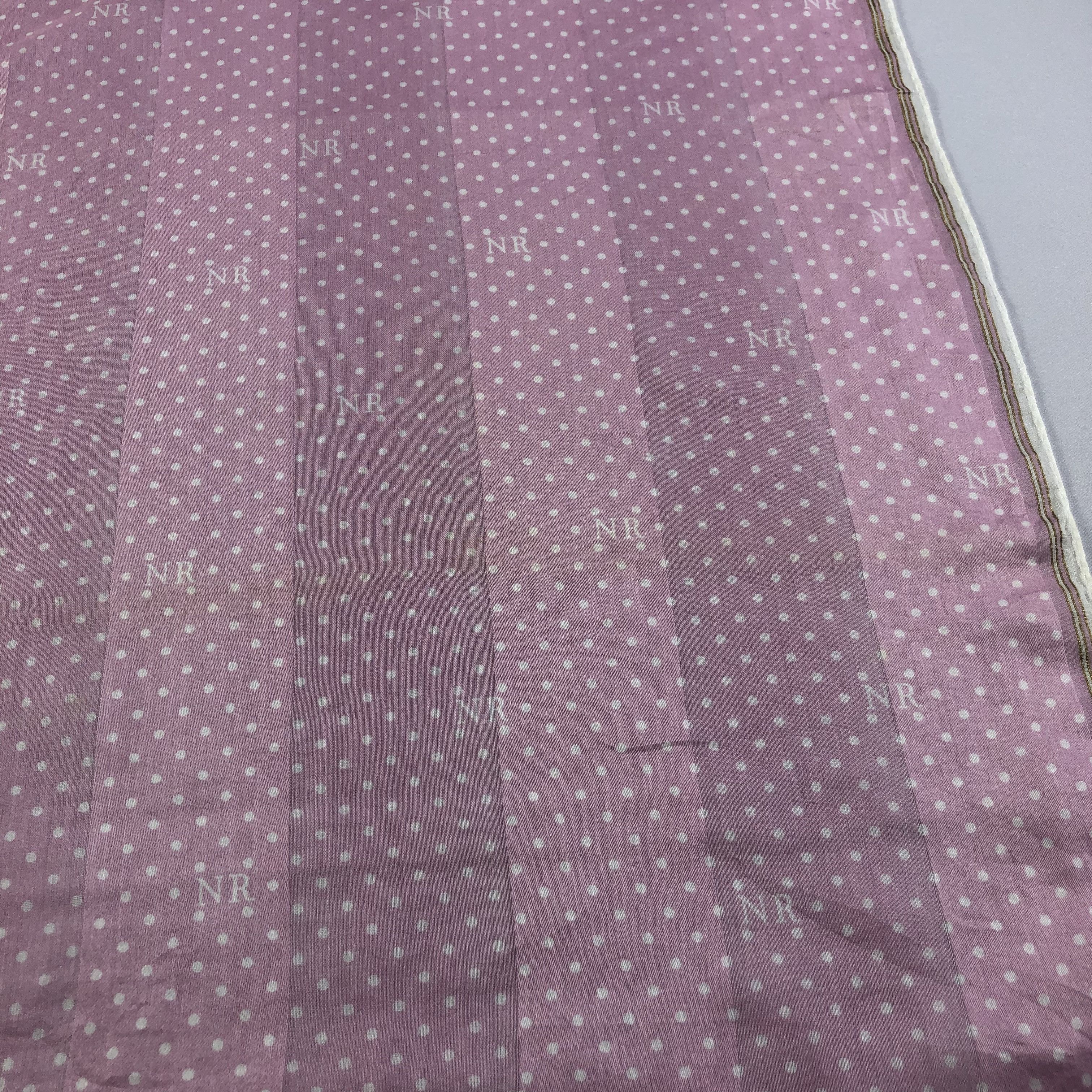 Nina Ricci Nina Ricci Monogram Handkerchief Neckerchief Bandana H1565 Size ONE SIZE - 5 Thumbnail