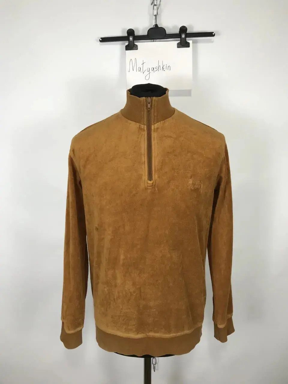 Stussy × Vintage Stussy 1/4 zip jumper size S Size US S / EU 44-46 / 1 - 1 Thumbnail