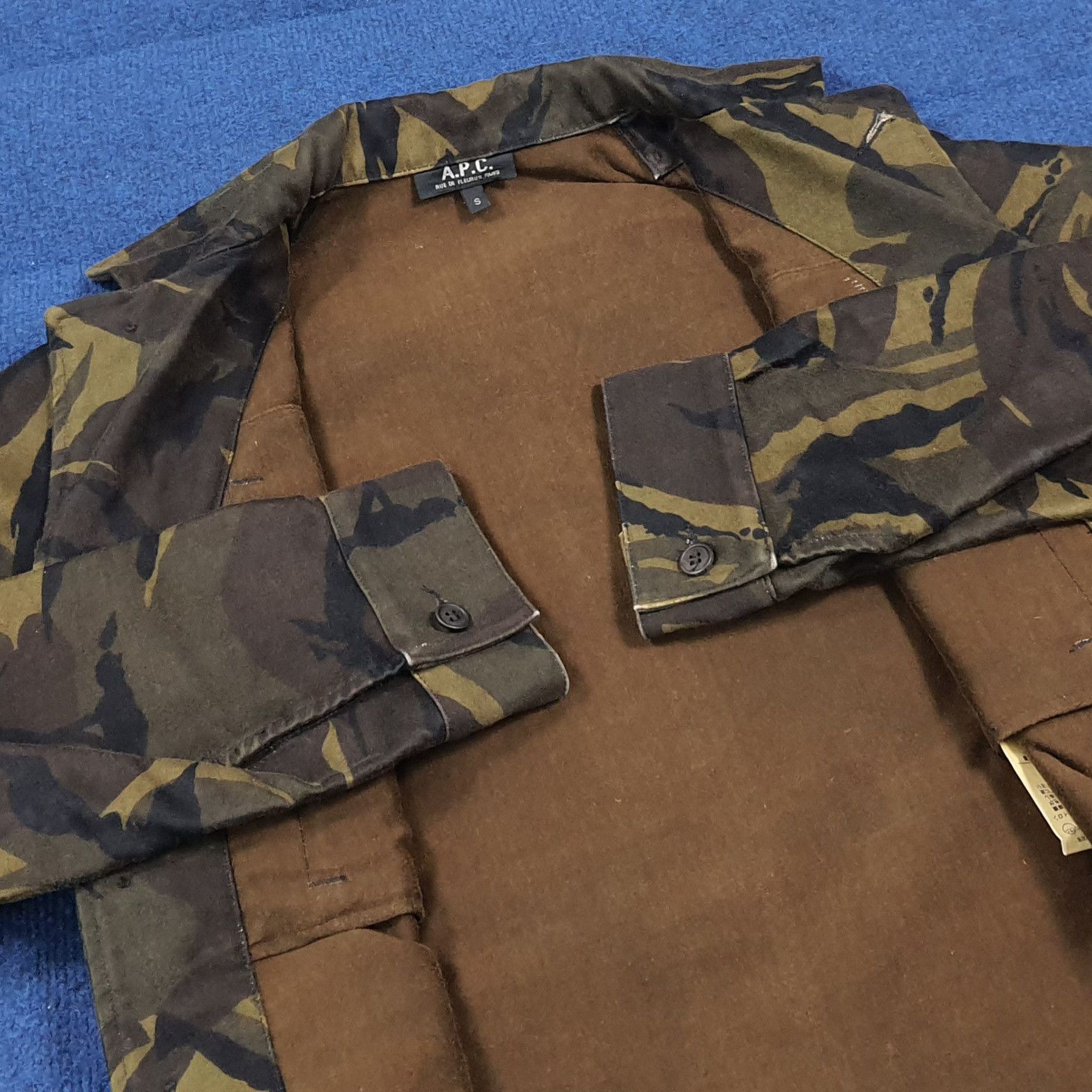 A.P.C. Vintage A.P.C. France Military Camo Camouflage Field C288N13 Size US XS / EU 42 / 0 - 4 Thumbnail