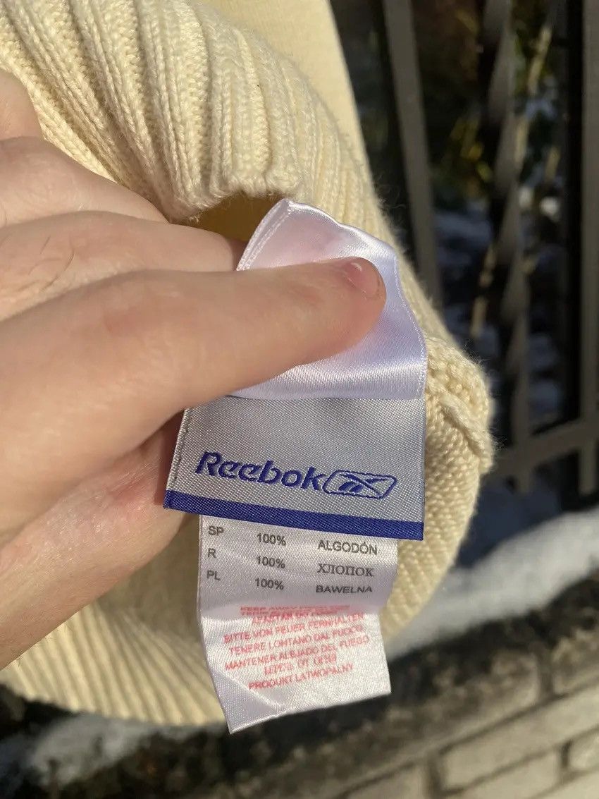 Reebok Vintage Reebok Sweater 1/3 Zip Beige Size US S / EU 44-46 / 1 - 10 Thumbnail