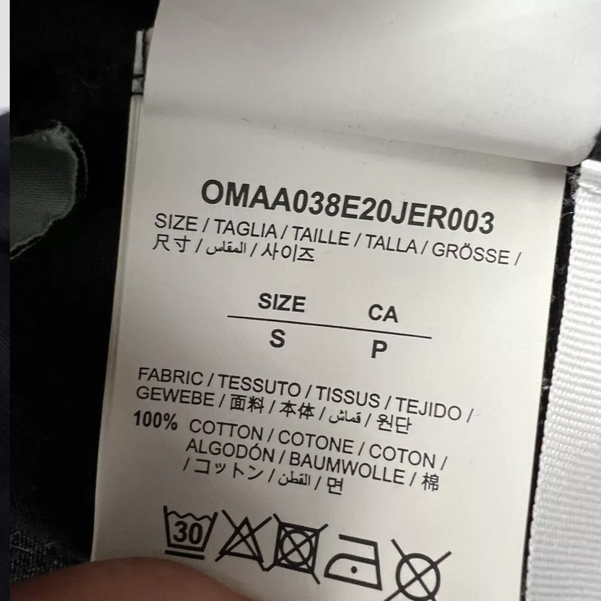 Off-White Off-White Stencil Arrows Black T Shirt Size US L / EU 52-54 / 3 - 5 Thumbnail