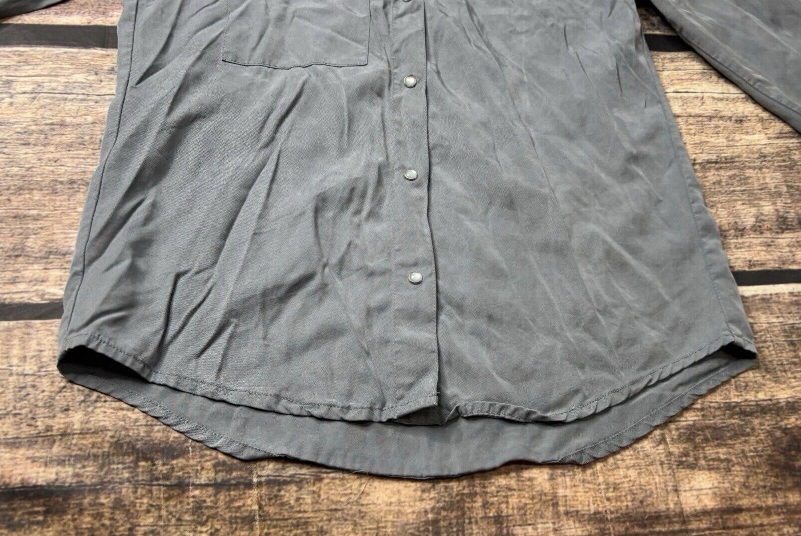 Other Sabina Musayev Shirt Women's XS Pearl Snap Pocket Viscose Size XS / US 0-2 / IT 36-38 - 5 Thumbnail