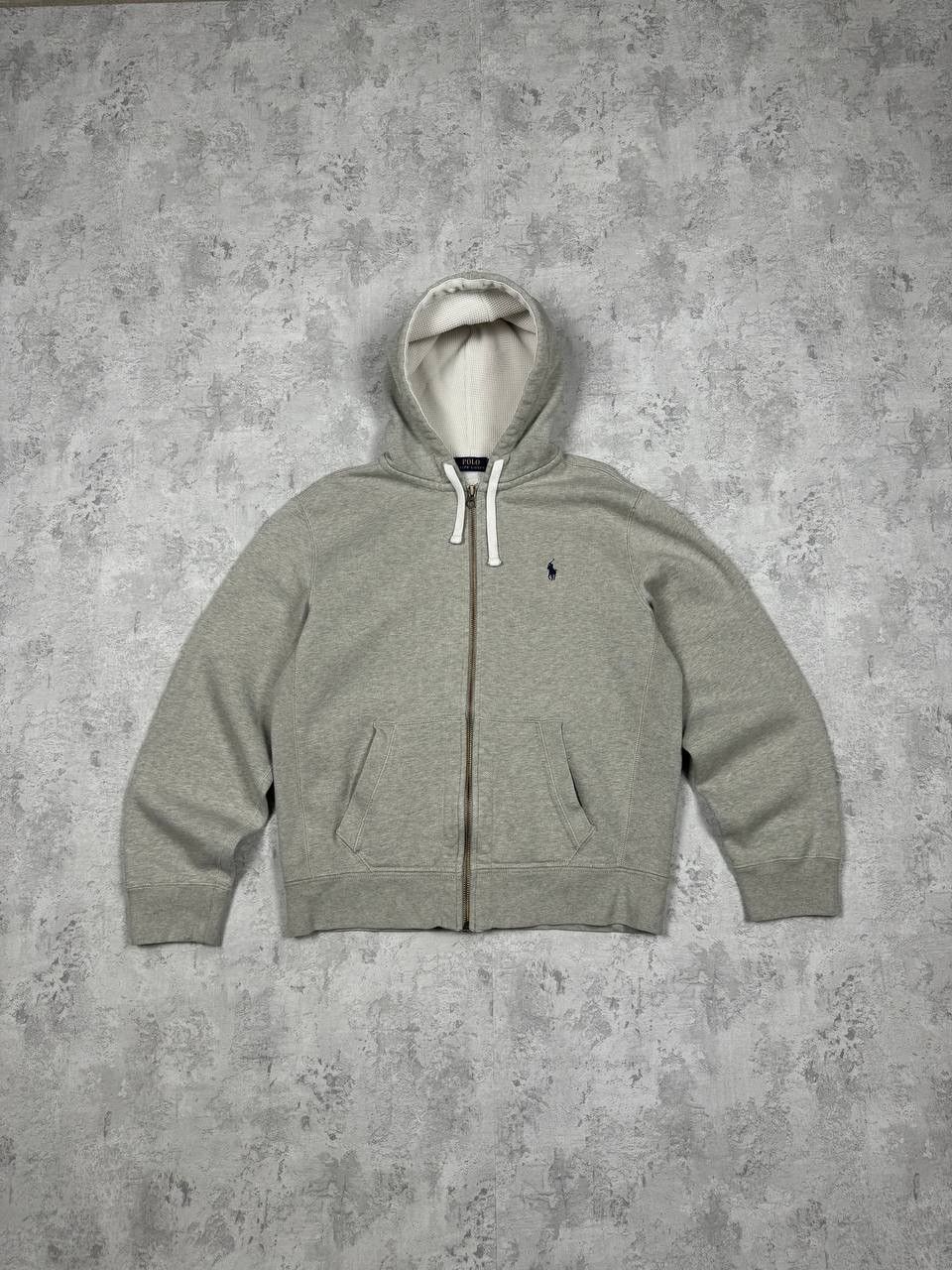 Polo Ralph Lauren Polo Ralph Lauren Y2K Gray Zip Hoodie Size L Size US L / EU 52-54 / 3 - 1 Thumbnail