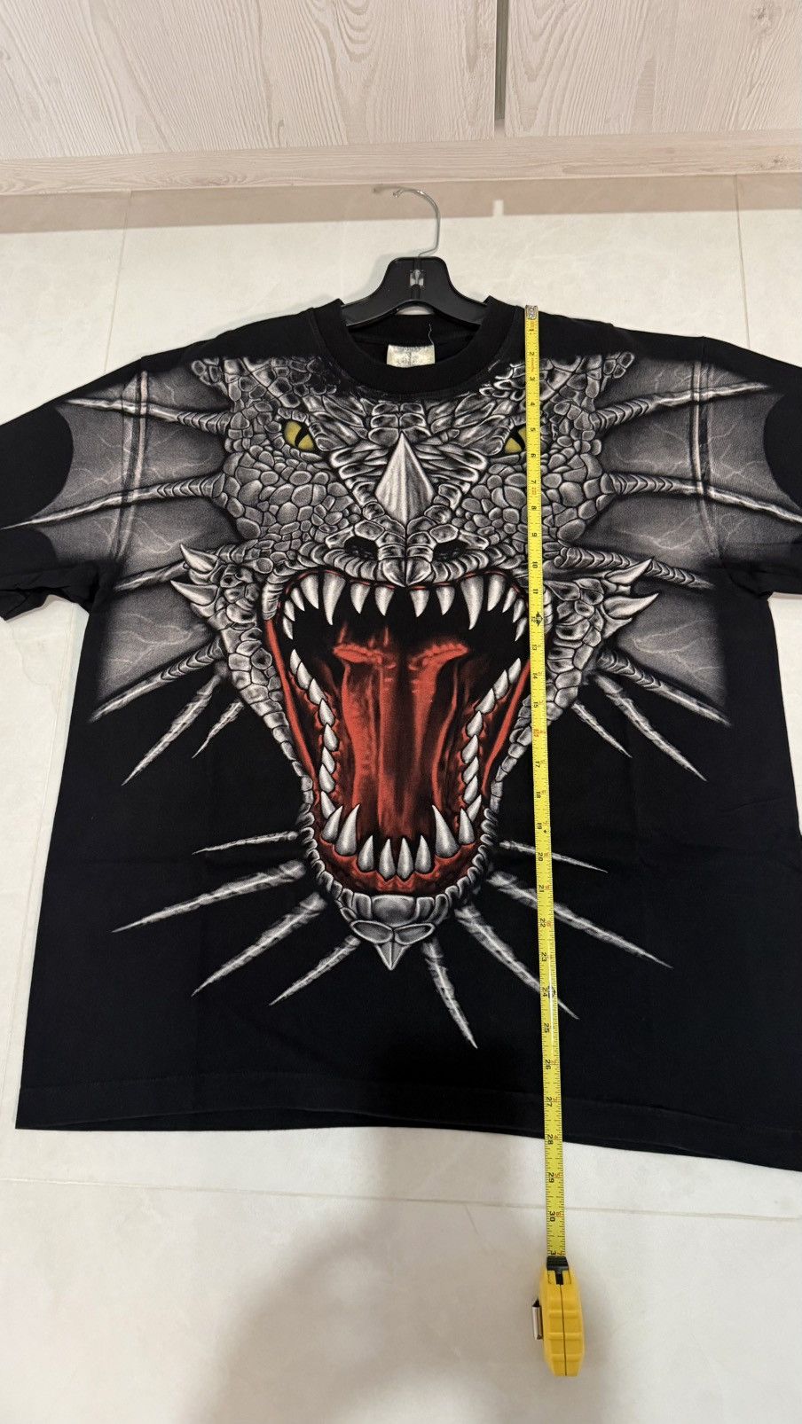 Other Rock Eagle AOP Dragon Graphic, Size XL, Single Stitch Size US XL / EU 56 / 4 - 9 Thumbnail