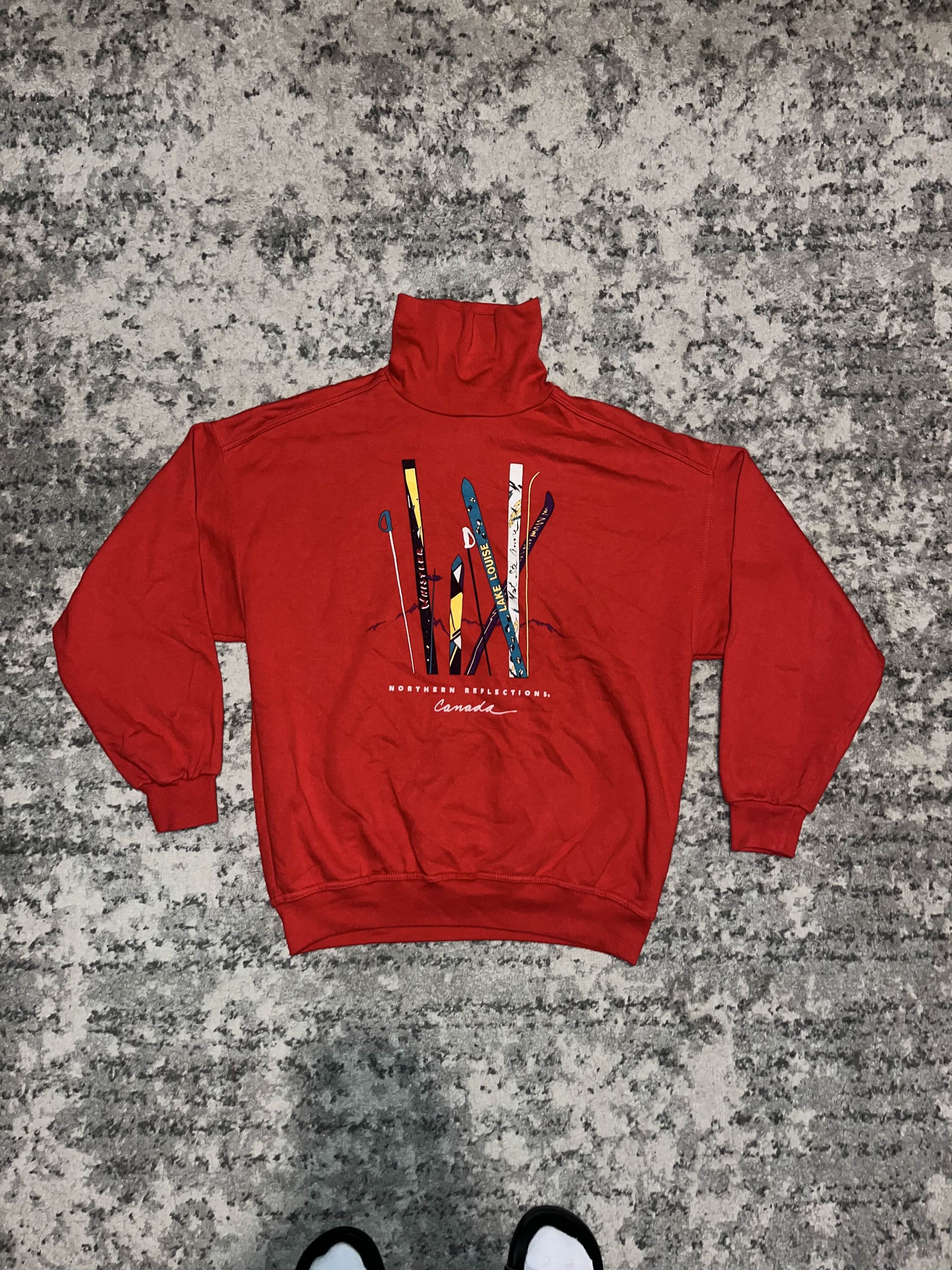 Northern Reflections Vintage 90s Northern Reflections Canada Turtle Neck Size US M / EU 48-50 / 2 - 1 Thumbnail