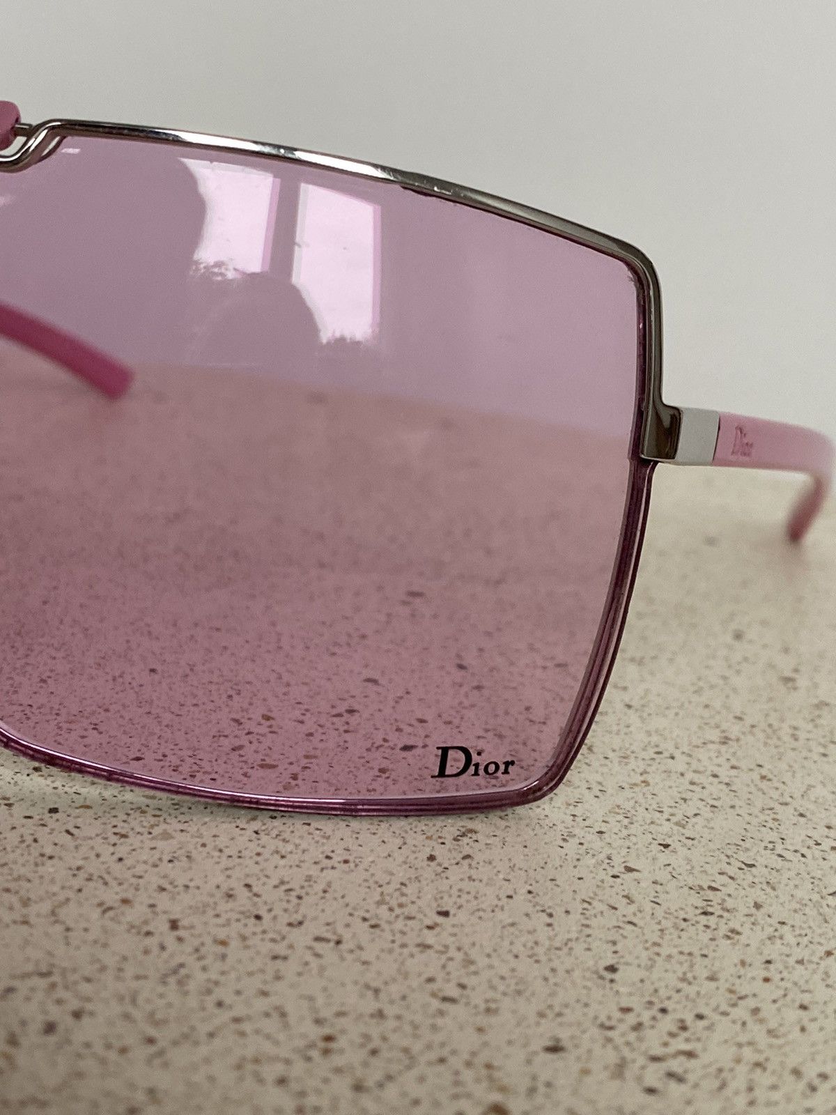 Dior Dior John Galliano Viktim 1 Pink Shield Mask Sunglasses Size ONE SIZE - 4 Thumbnail