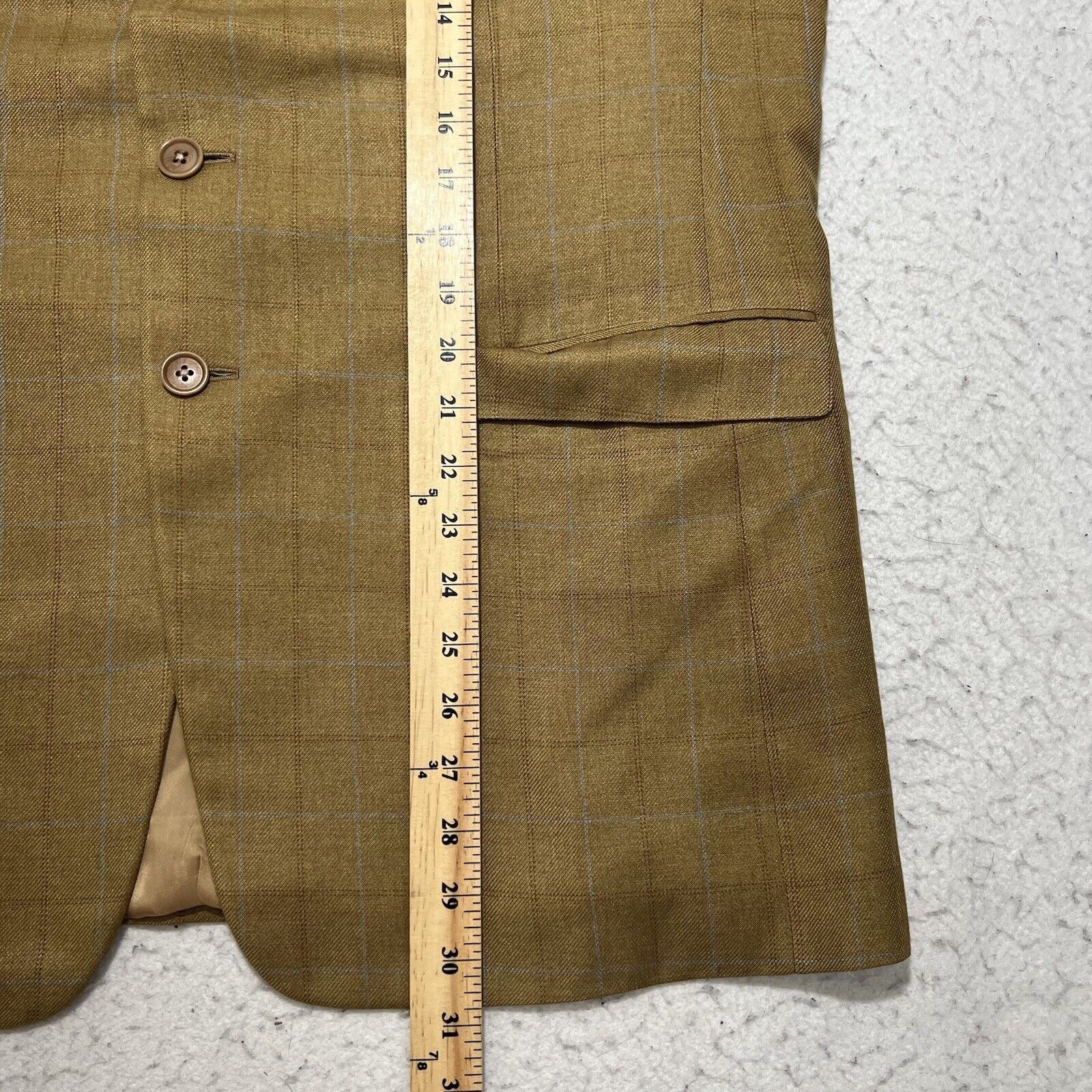 Ermenegildo Zegna Ermenegildo Zegna 44 Regular Silk & Cashmere Suit Jacket Size 44R - 12 Thumbnail
