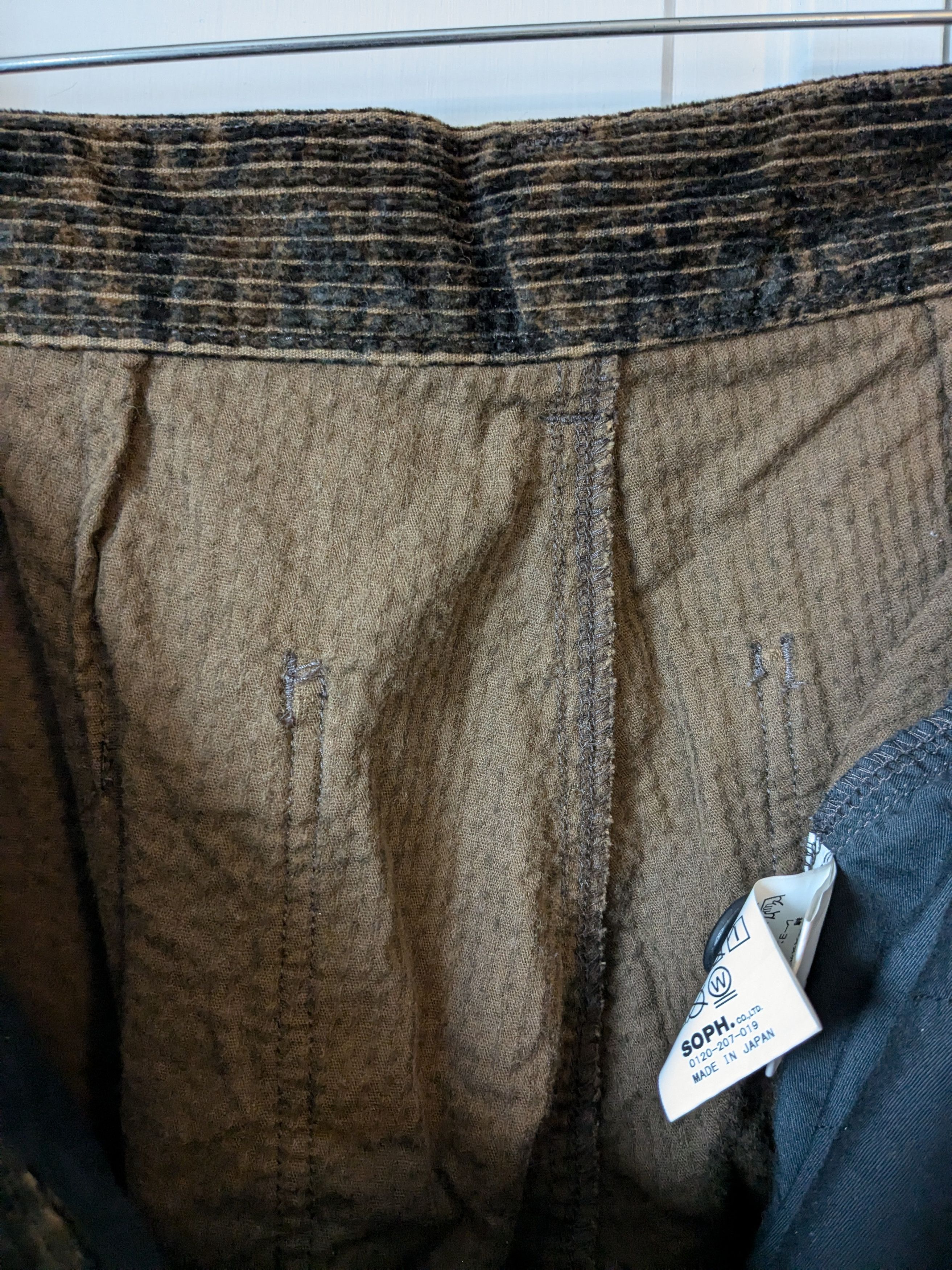 Sophnet. Paisley corduroy trousers Size US 34 / EU 50 - 4 Thumbnail