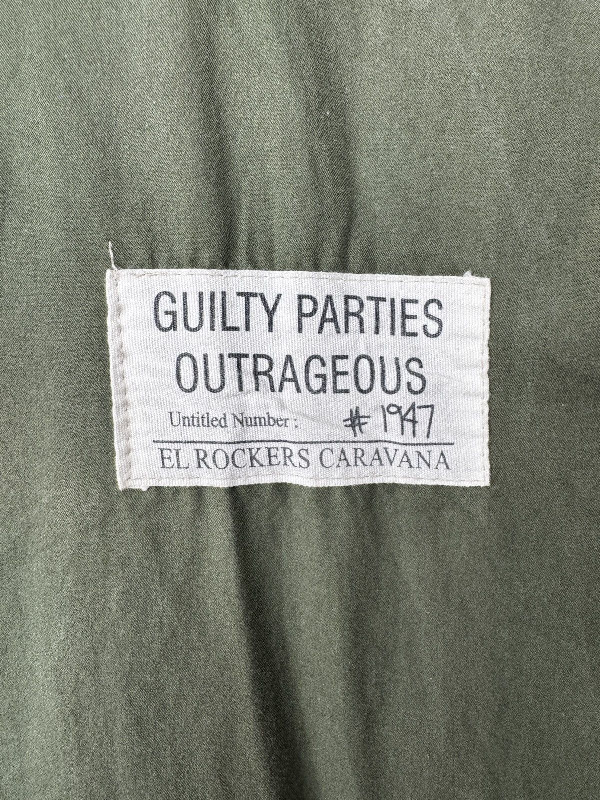 Japanese Brand Guilty Parties Outrageous El Rockers Caravana military vest Size US M / EU 48-50 / 2 - 8 Thumbnail