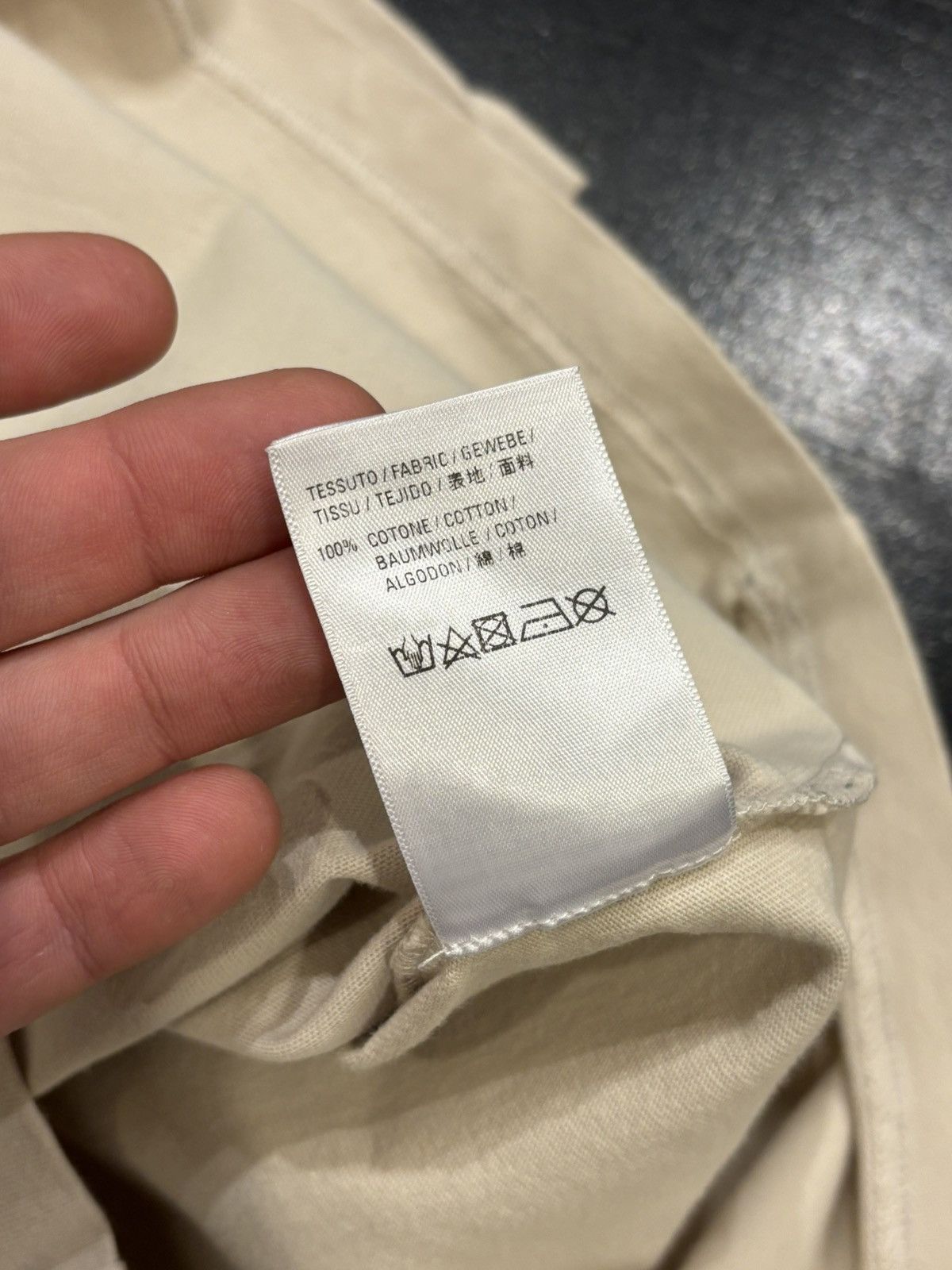 Balenciaga Balenciaga Email Logo Tee - Beige Size US S / EU 44-46 / 1 - 6 Thumbnail