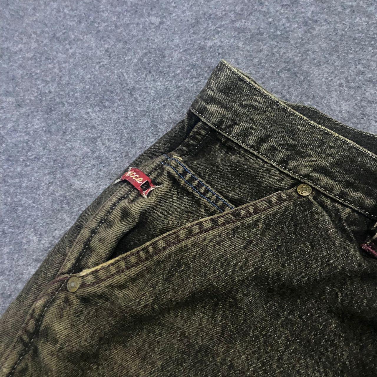 Antonio Meccariello 💥Best Offer💥Mecca Ontario Baggy Distressed Denim Size US 34 / EU 50 - 7 Thumbnail