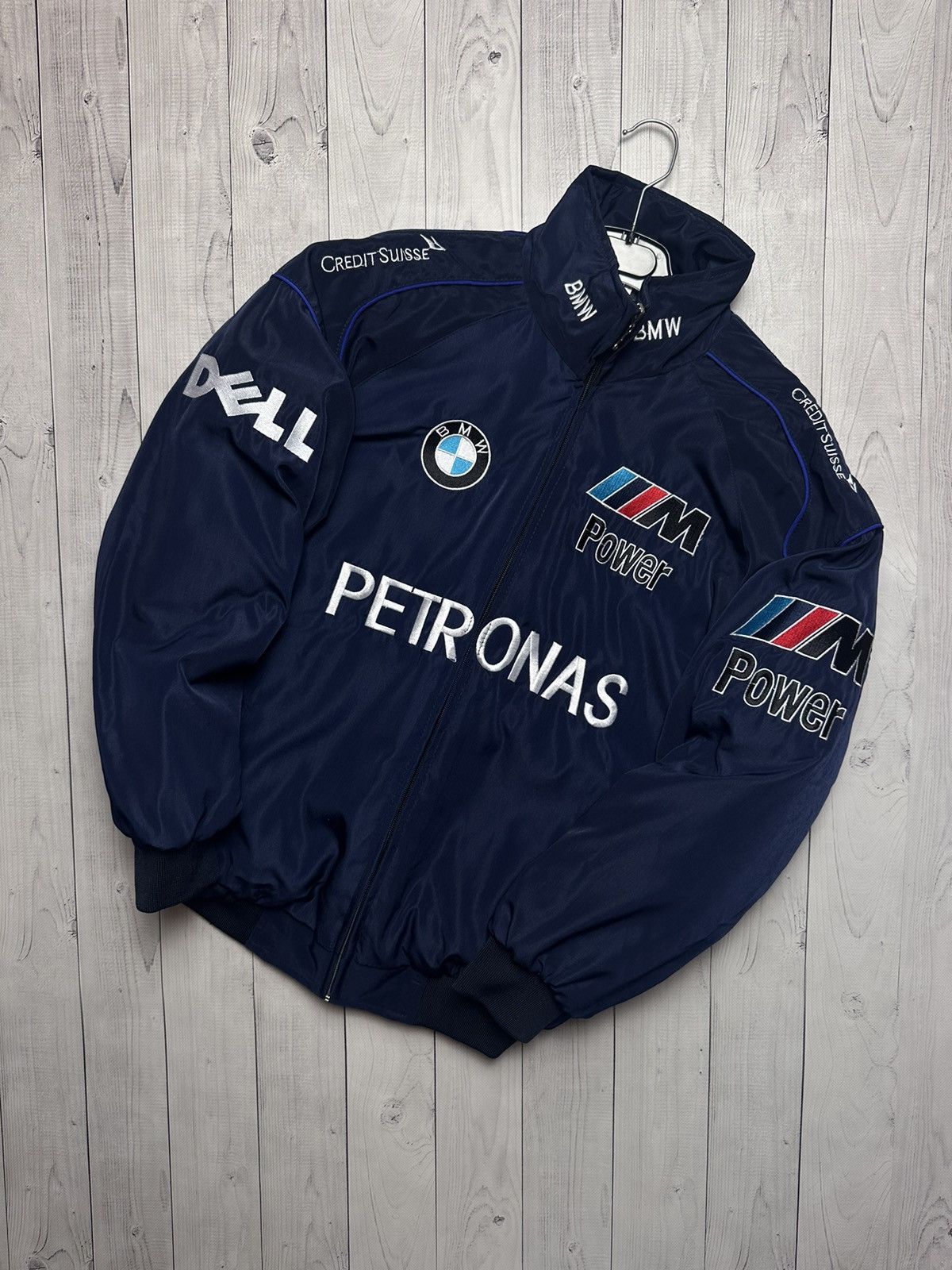 Vintage Vintage Racing jacket BMW bomber Pertonas size L logo Size US L / EU 52-54 / 3 - 1 Thumbnail