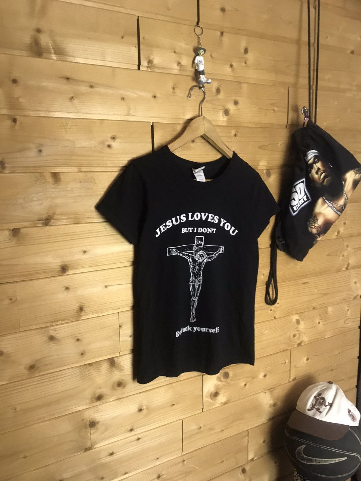 Vintage Jesus love you but I don’t humor t-shirt Size S / US 4 / IT 40 - 1 Thumbnail