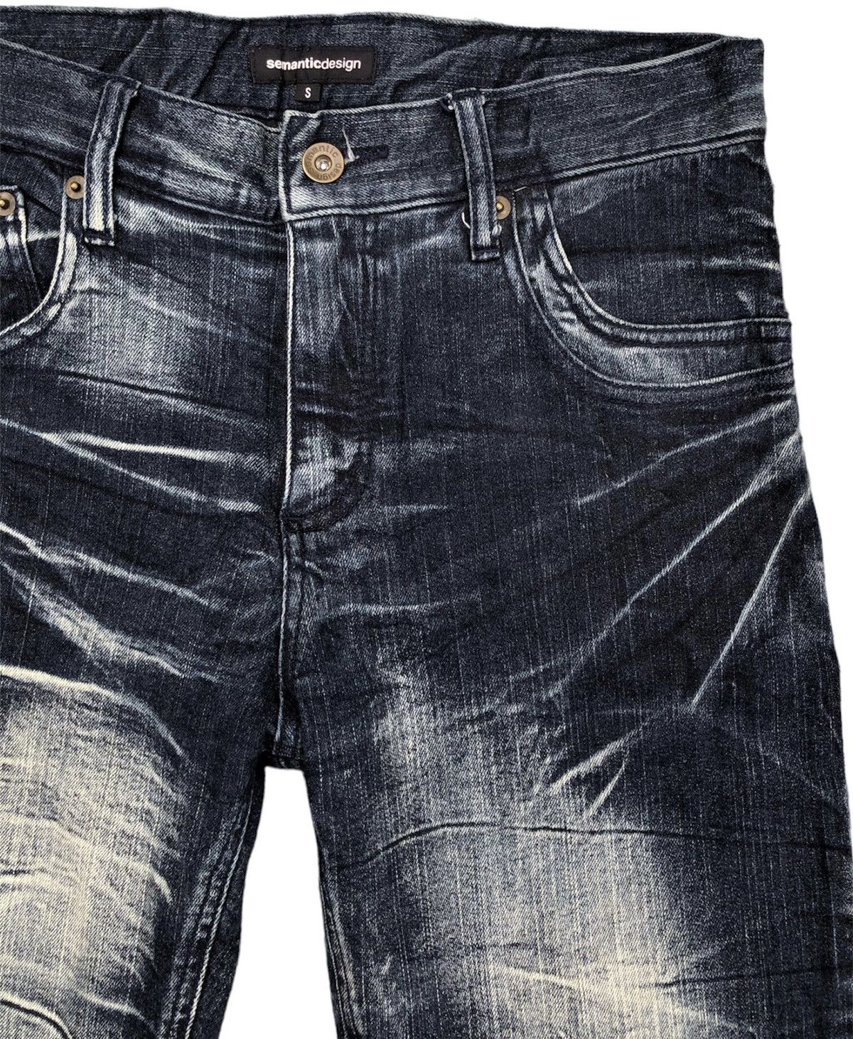 semanticdesign Semantic Design acid wash j cut denim pants Size US 30 / EU 46 - 7 Thumbnail