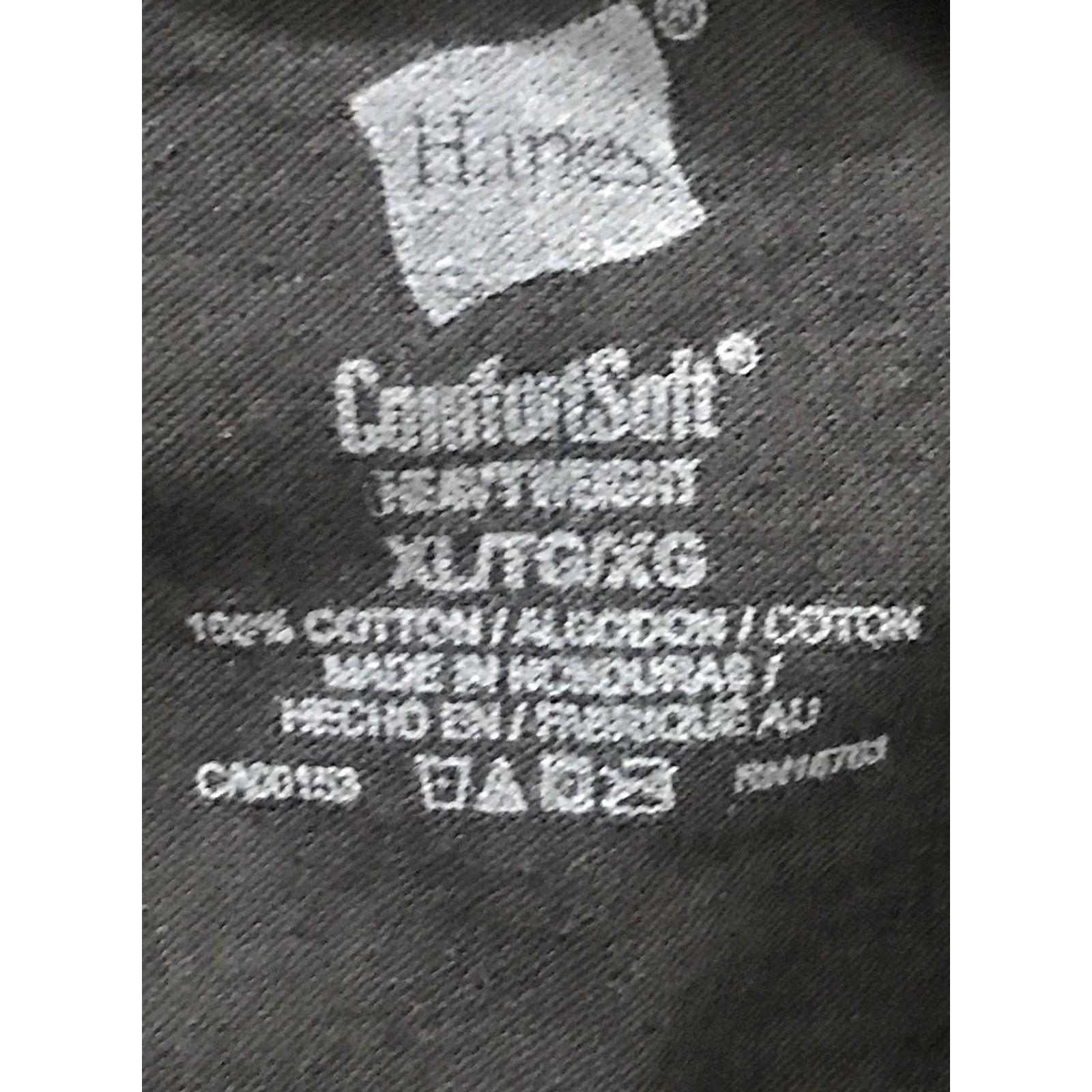Hanes VINTAGE Hanes Comfortsoft Heavyweight Summer Tee Shirt Mens XL Black NWOT-D87 Size US XL / EU 56 / 4 - 3 Thumbnail