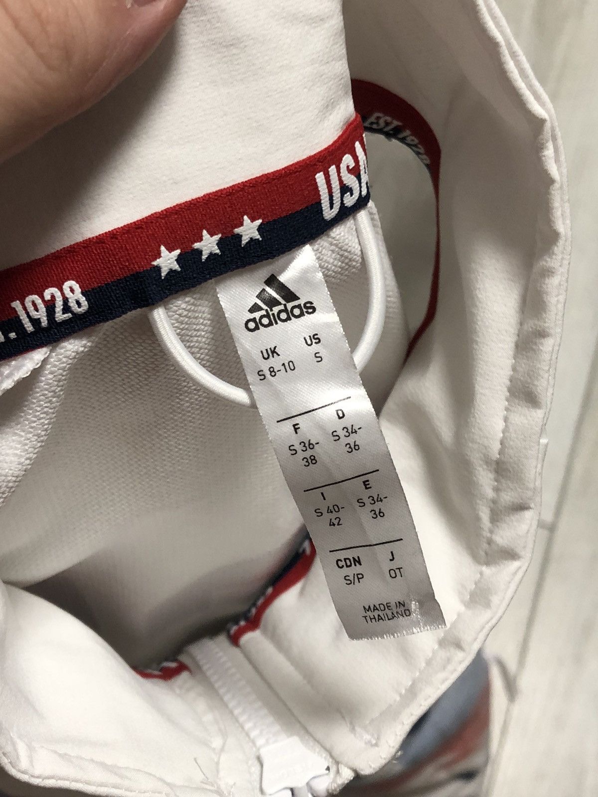 USA Olympics Adidas USA Volleyball Olympics Training Jacket FU0102 Women Size S / US 4 / IT 40 - 4 Thumbnail