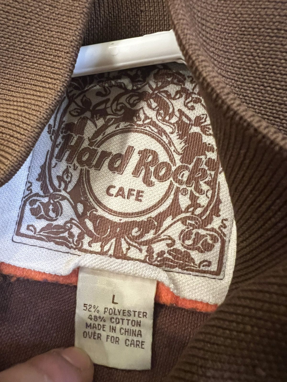 Hard Rock Cafe × Vintage Vintage Hard Rock Cafe Brown San Francisco Jacket Size US L / EU 52-54 / 3 - 9 Thumbnail