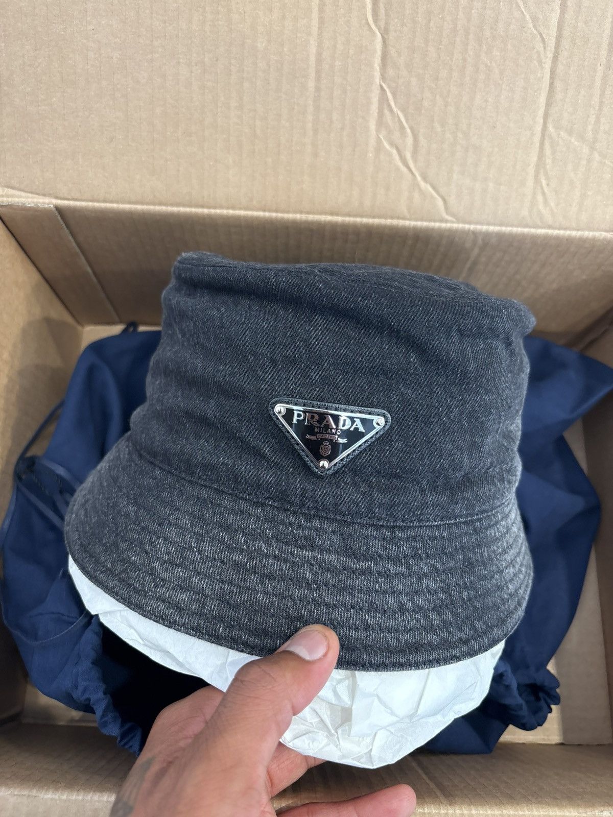 Prada Prada Bucket Hat Size ONE SIZE - 1 Thumbnail