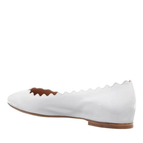 Chloe o1loc1c1024 Lauren Ballerina in White Size US 6 / IT 36 - 1 Thumbnail