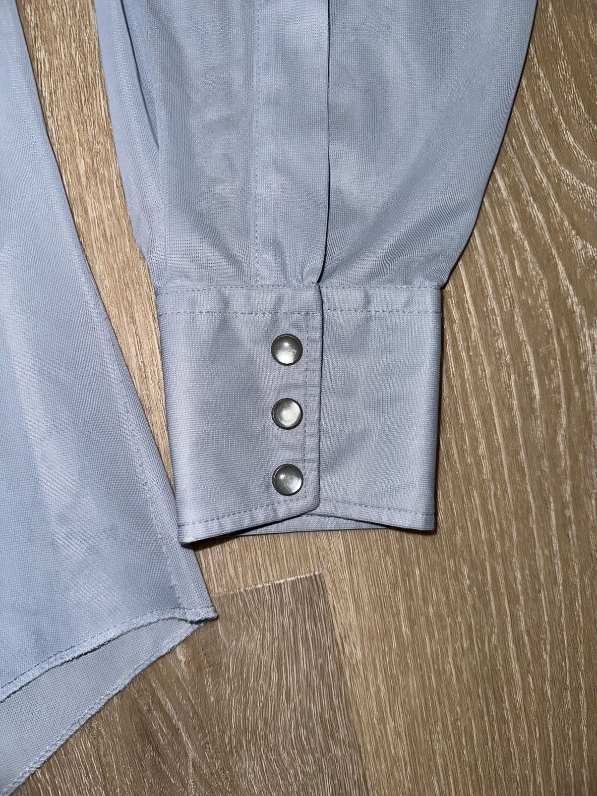 Vintage Vintage 70’s H Bar C Polyester Western Pearl Snap Button Up Size US L / EU 52-54 / 3 - 5 Thumbnail