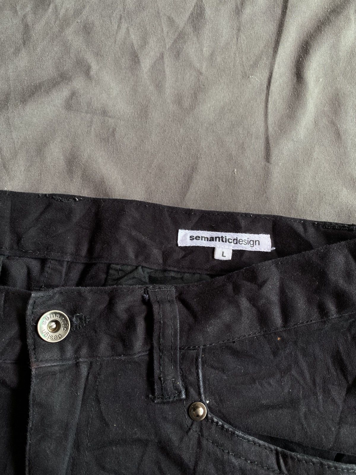 semanticdesign Semanticdesign Flareed Multi Pocket Pants Size US 31 - 8 Thumbnail
