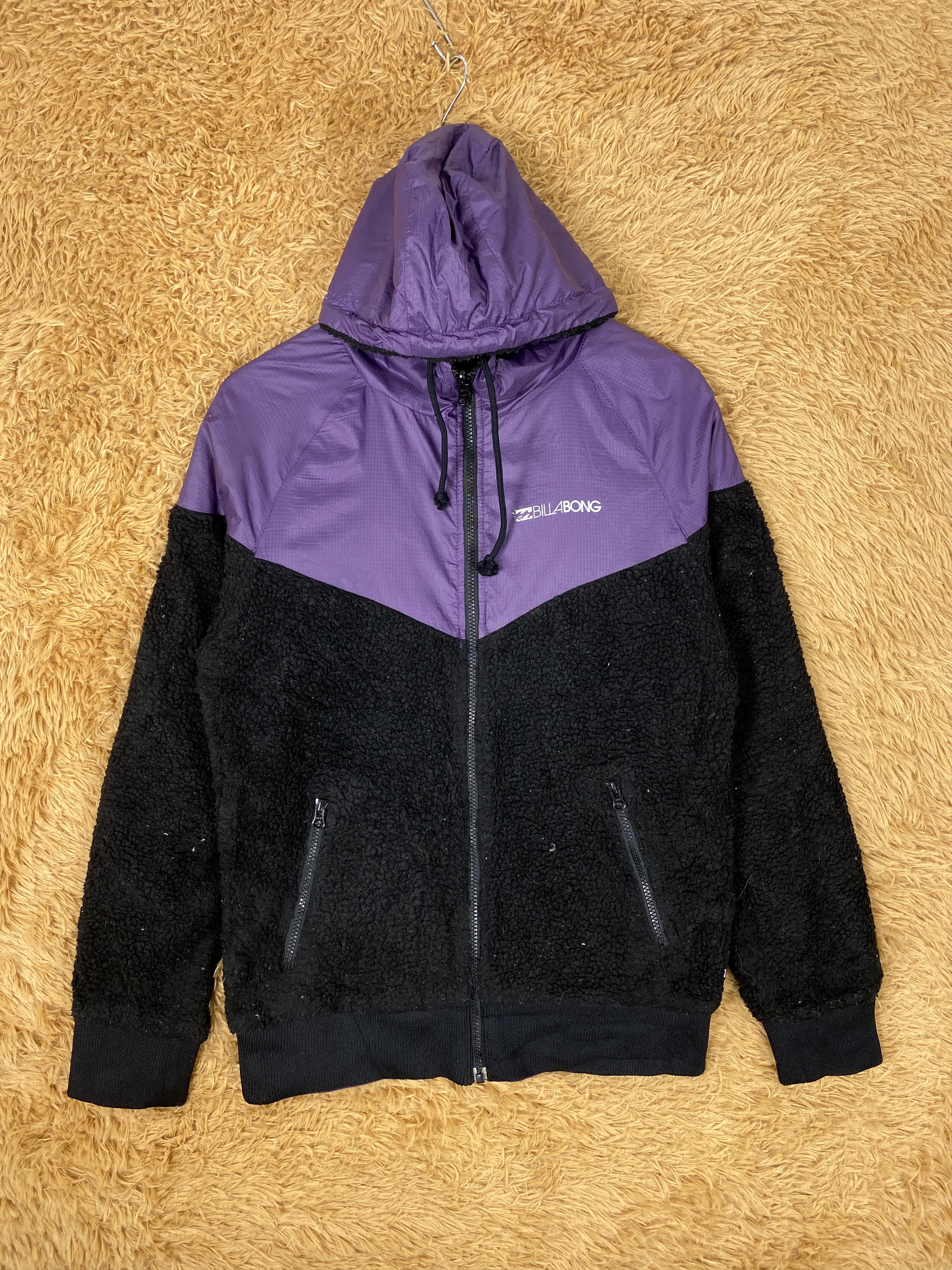 Billabong Vintage Billabong Hoodie Reversile Fleece Jacket J2118 Size US S / EU 44-46 / 1 - 6 Thumbnail