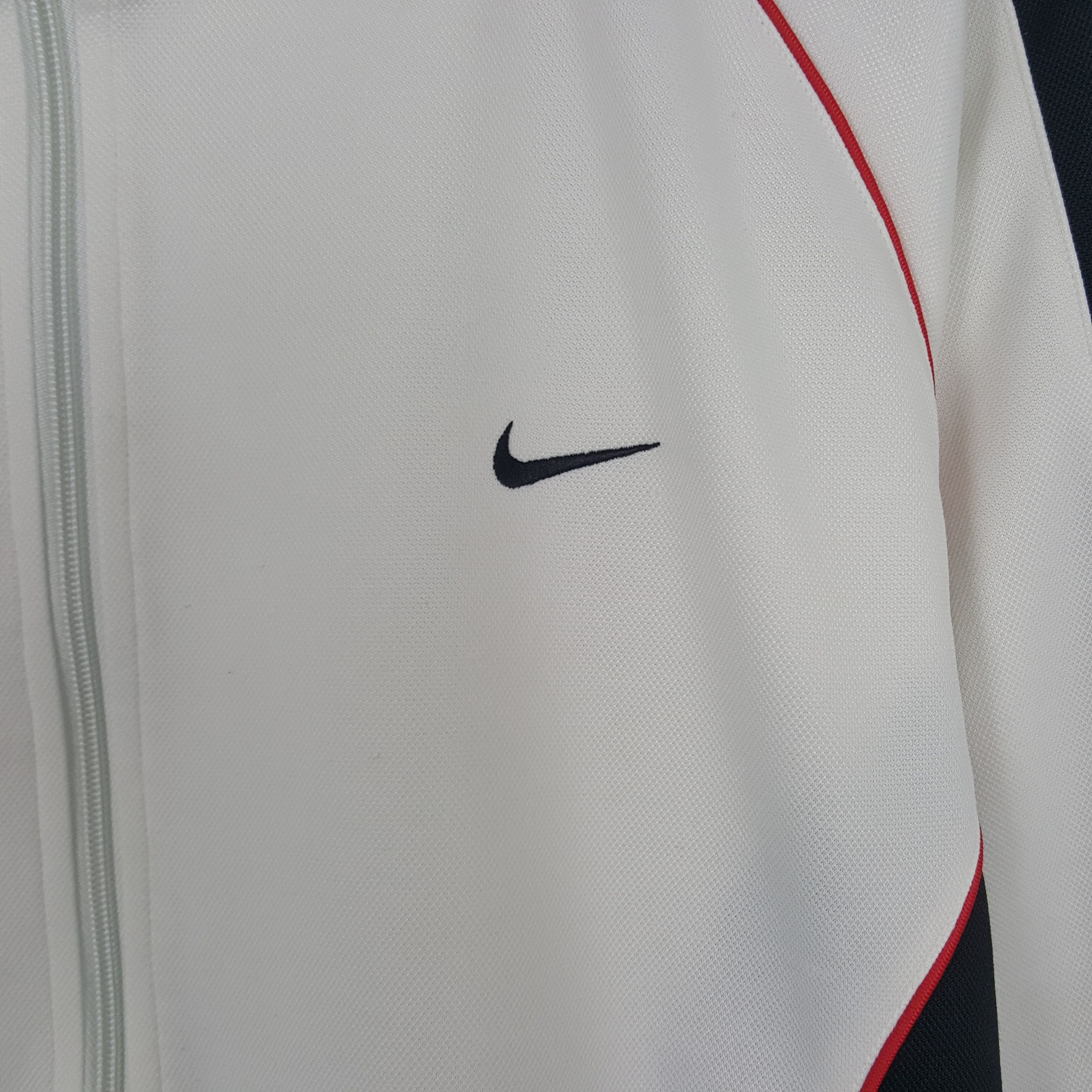 Nike × Vintage Vintage Nike Swoosh Embroidery Logo Zipper Jacket Size US L / EU 52-54 / 3 - 4 Thumbnail