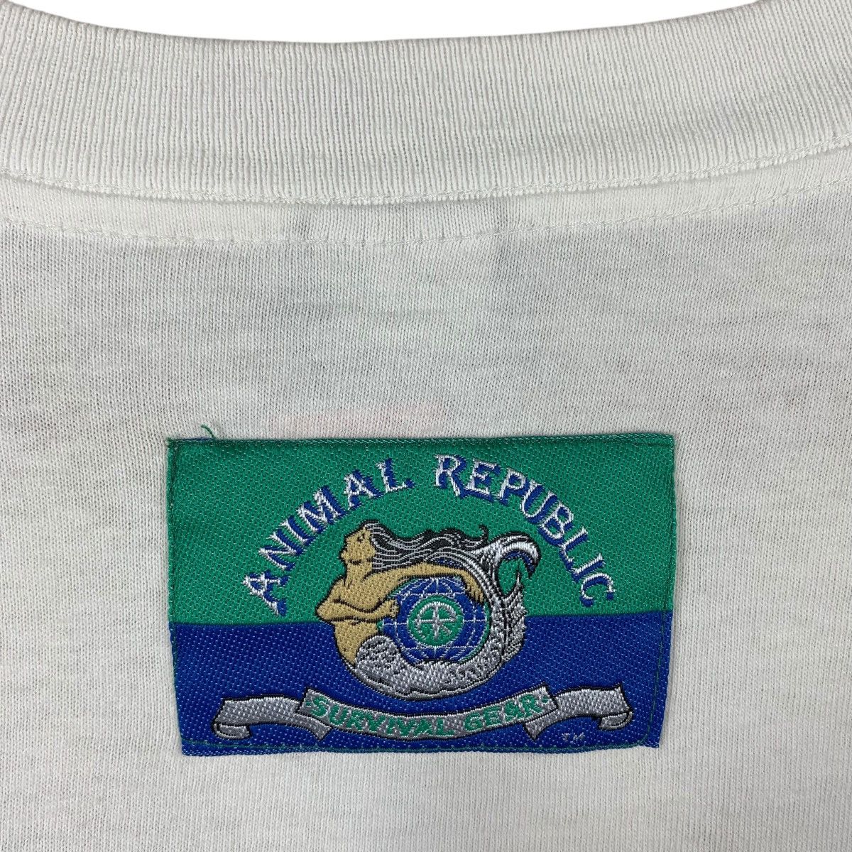 Vintage Vintage ANIMAL REPUBLIC Survival gear Big printed surf tee Size US M / EU 48-50 / 2 - 10 Thumbnail