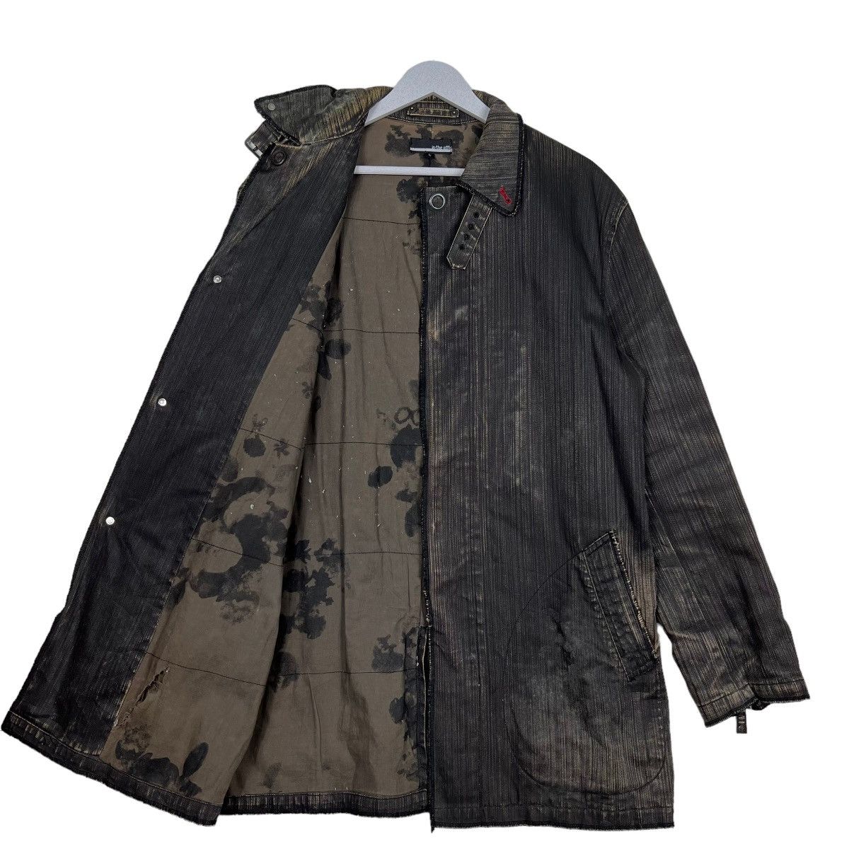 If Six Was Nine × In The Attic × Le Grande Bleu (L.G.B.) 🔥 IN THE ATTIC DYED DENIM JACKET Size US M / EU 48-50 / 2 - 9 Thumbnail