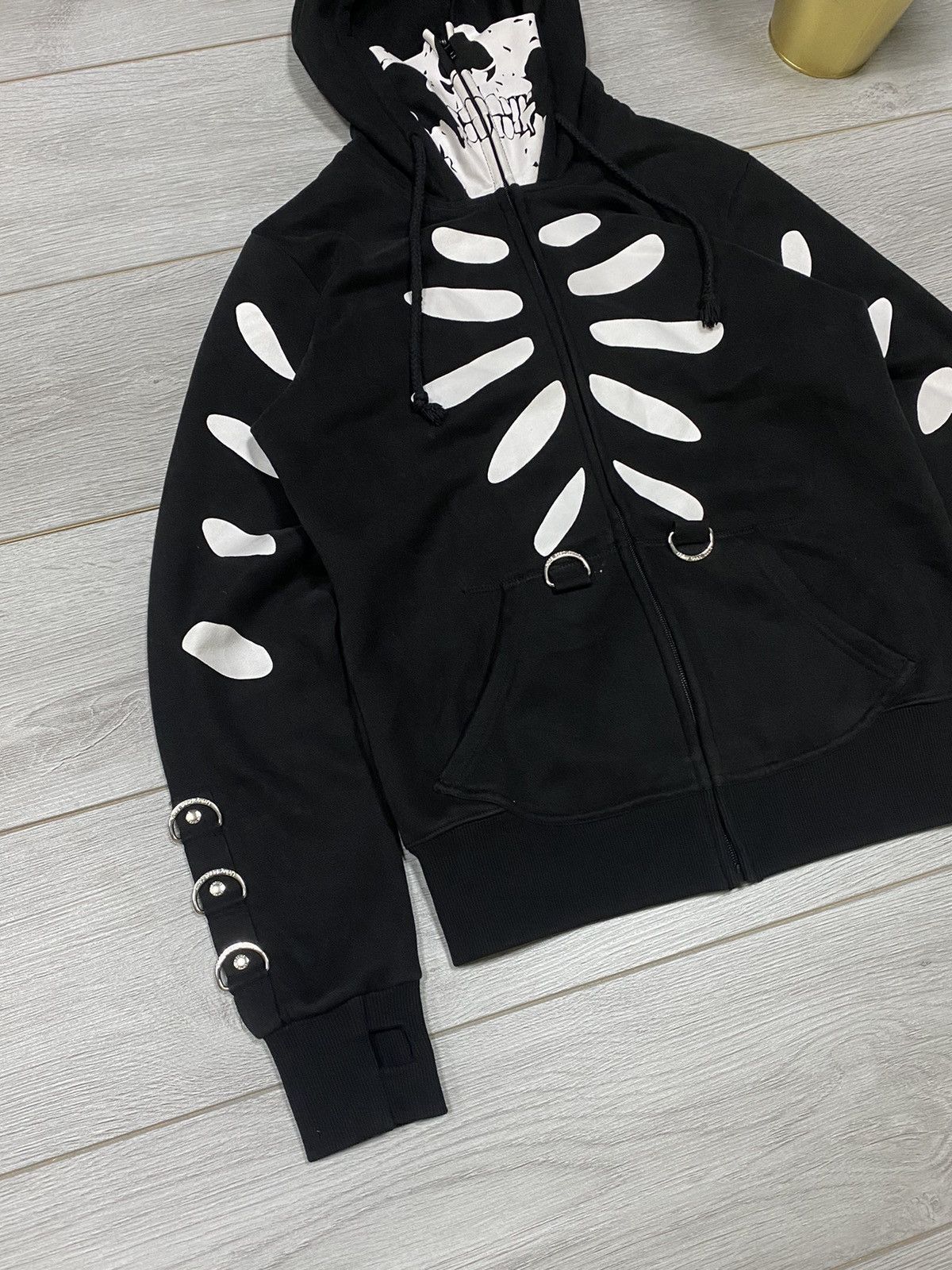 Vintage Skeleton Living Dead Soul hoodie mask skull skeleton Size US S / EU 44-46 / 1 - 4 Thumbnail