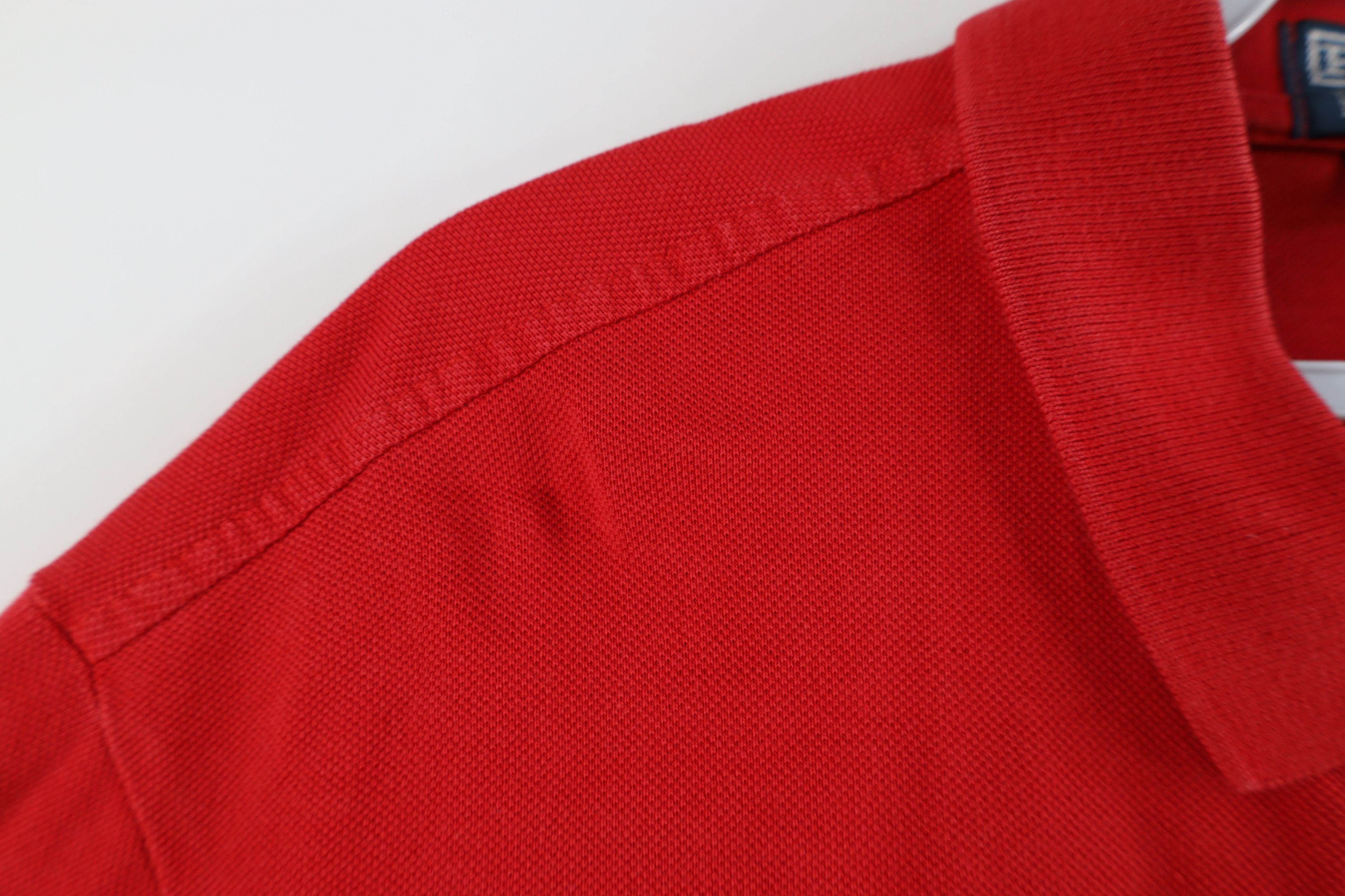 Ralph Lauren Vintage 90s Ralph Lauren Big Pony Collared Polo Shirt Red Size US XXL / EU 58 / 5 - 7 Thumbnail