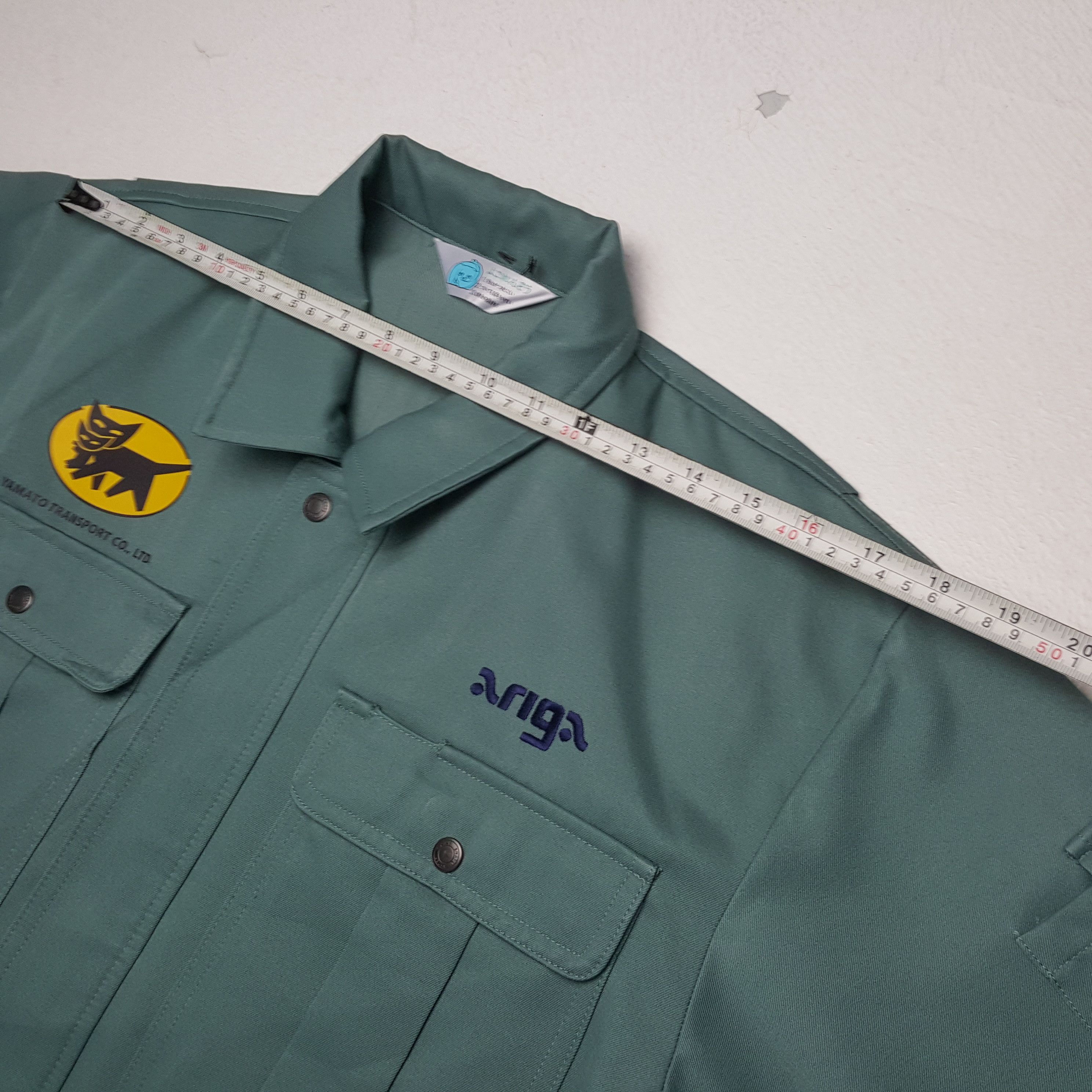 Japanese Brand × Vintage Vintage YAMATO TRANSPORT Japanese Racing Custom Jacket Size US L / EU 52-54 / 3 - 5 Thumbnail