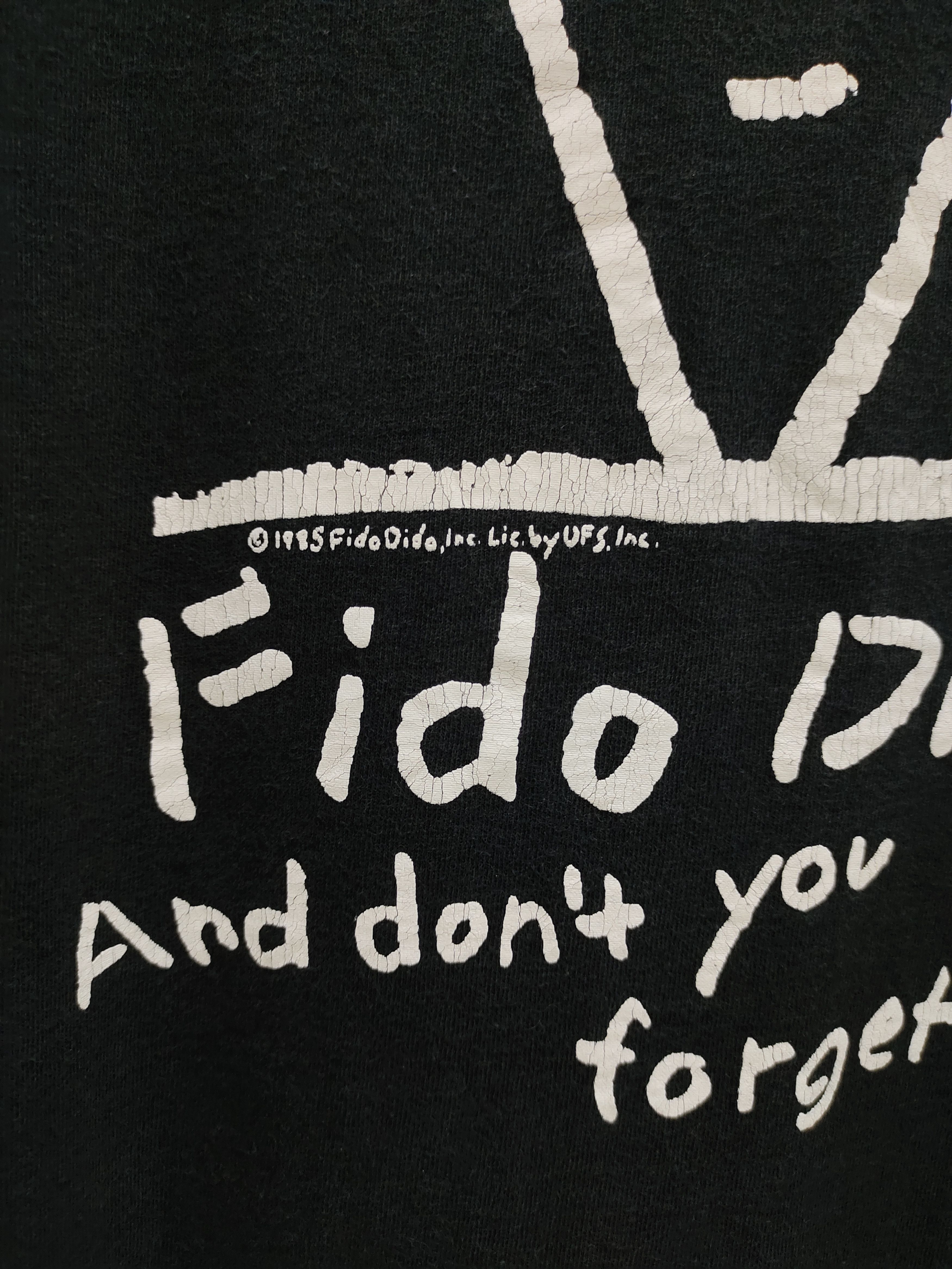 Vintage Vintage 80s Fido Dido Tee Size US XL / EU 56 / 4 - 4 Thumbnail