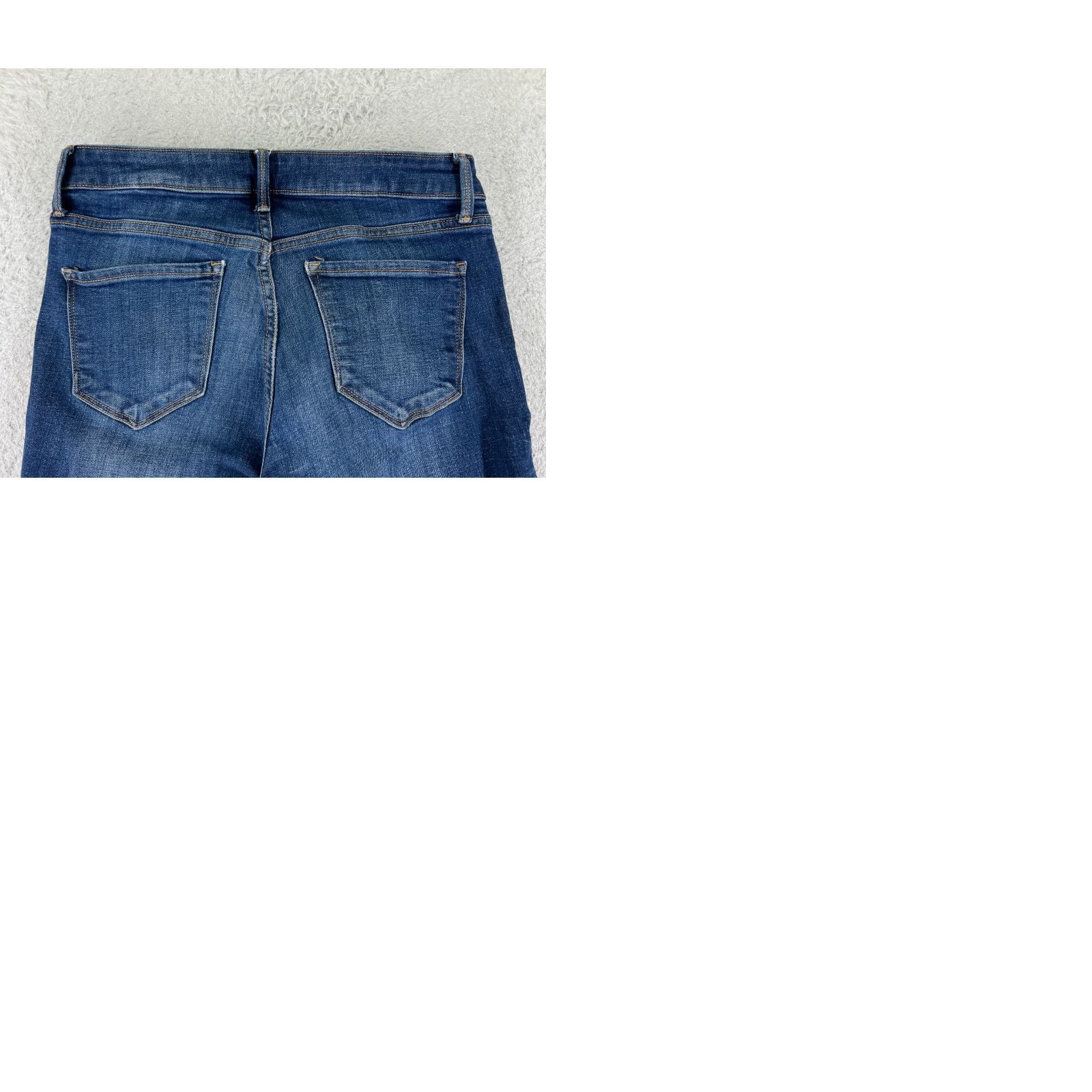 Old Navy Old Navy Jeans Womens 6 S Blue Denim Super Skinny Mid Rise 26x26 Rockstar Size 28" / US 6 / IT 42 - 10 Thumbnail