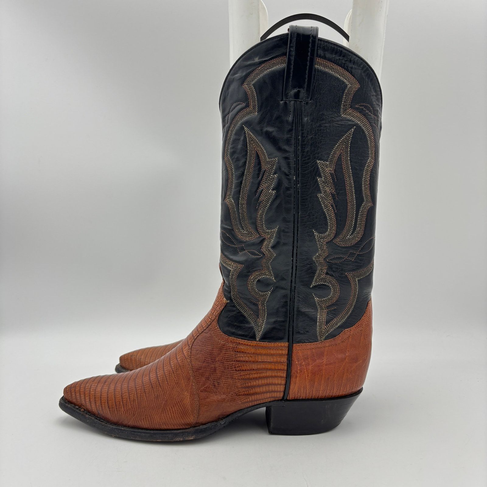 Tony Lama Tony Lama 8243 Lizard Leather Western Cowboy Boots 8.5D Size US 8.5 / EU 41-42 - 5 Thumbnail